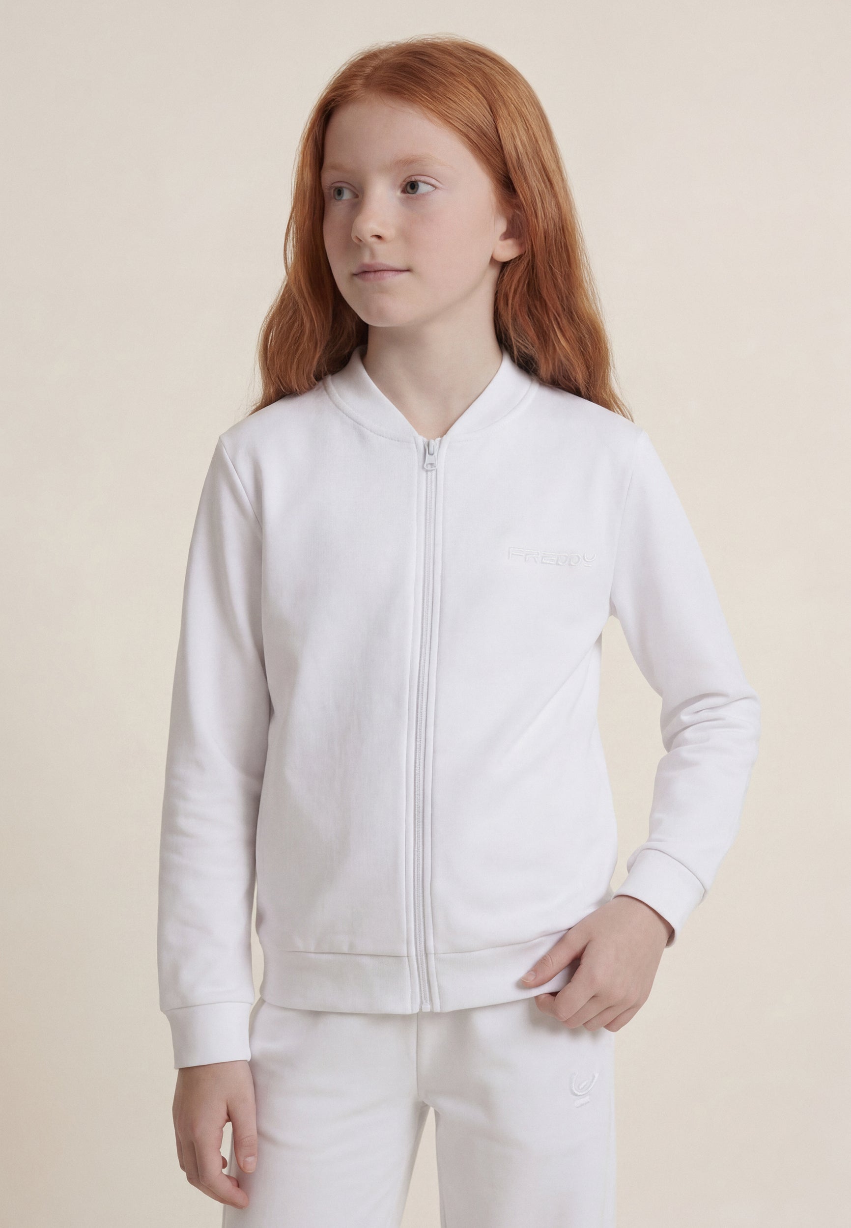 freddy-felpa-bomber-con-zip-bambina-e-ragazza-in-french-terry image 1