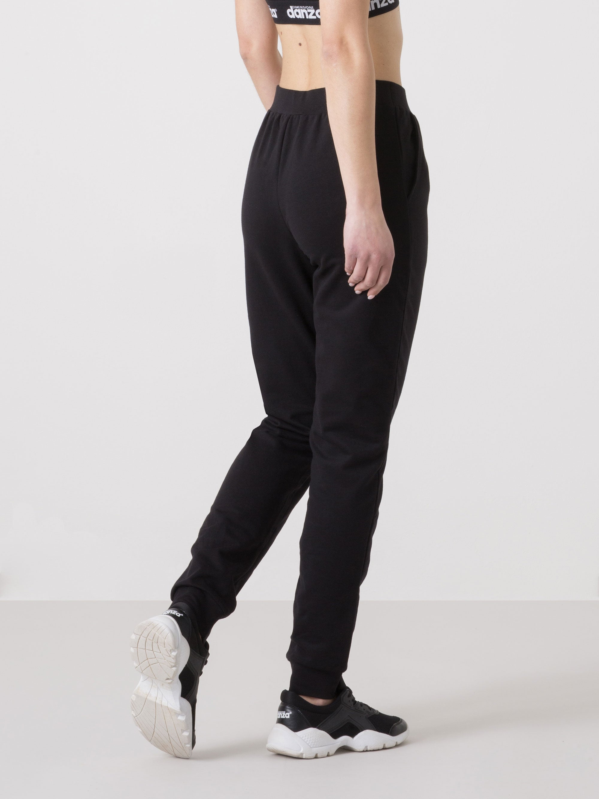 dimensione-danza-pantalone-felpa-donna-non-garzata-fondo-stretto image 3