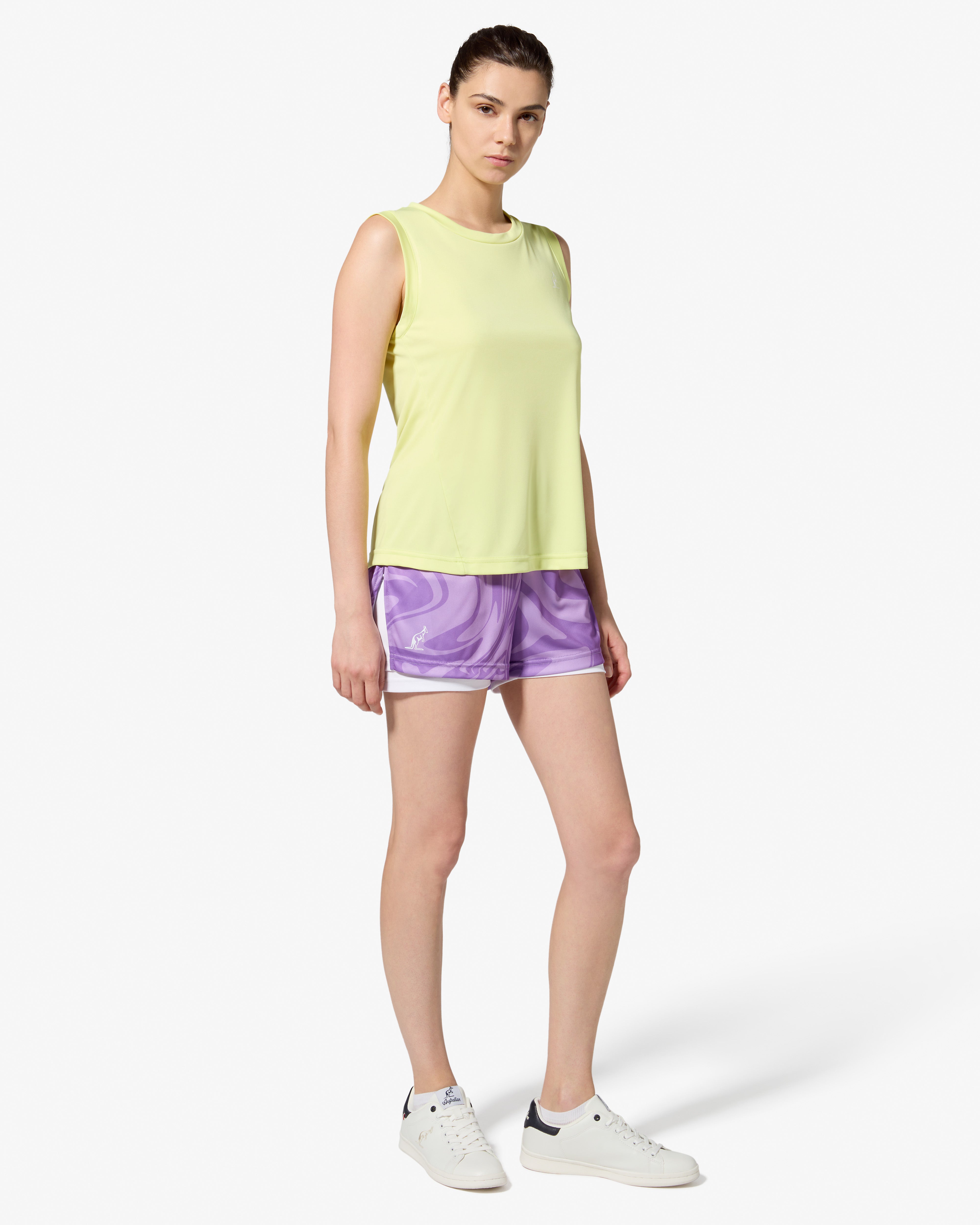 australian-ripple-short-bianco-heritage-con-sottopantaloncino image 2