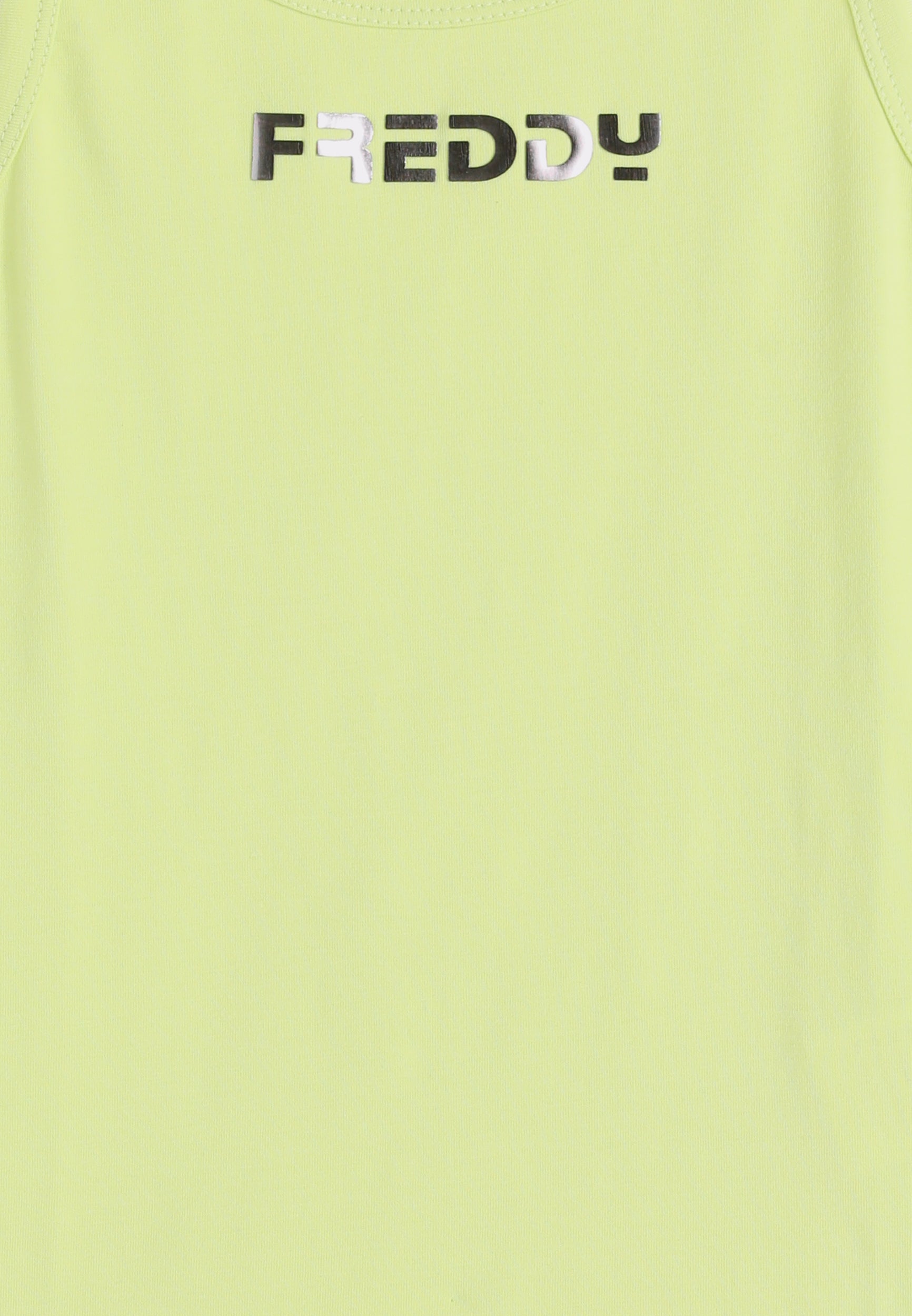 freddy-canotta-bambina-regular-fit-logo-argento image 6