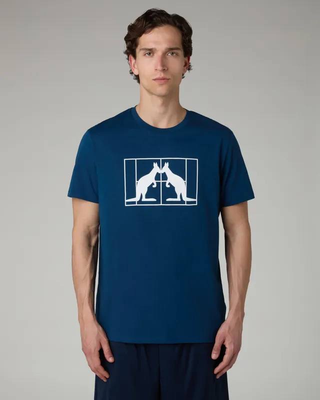australian-gemini-t-shirt-cotone-eclipse-blue-regular-fit image 1