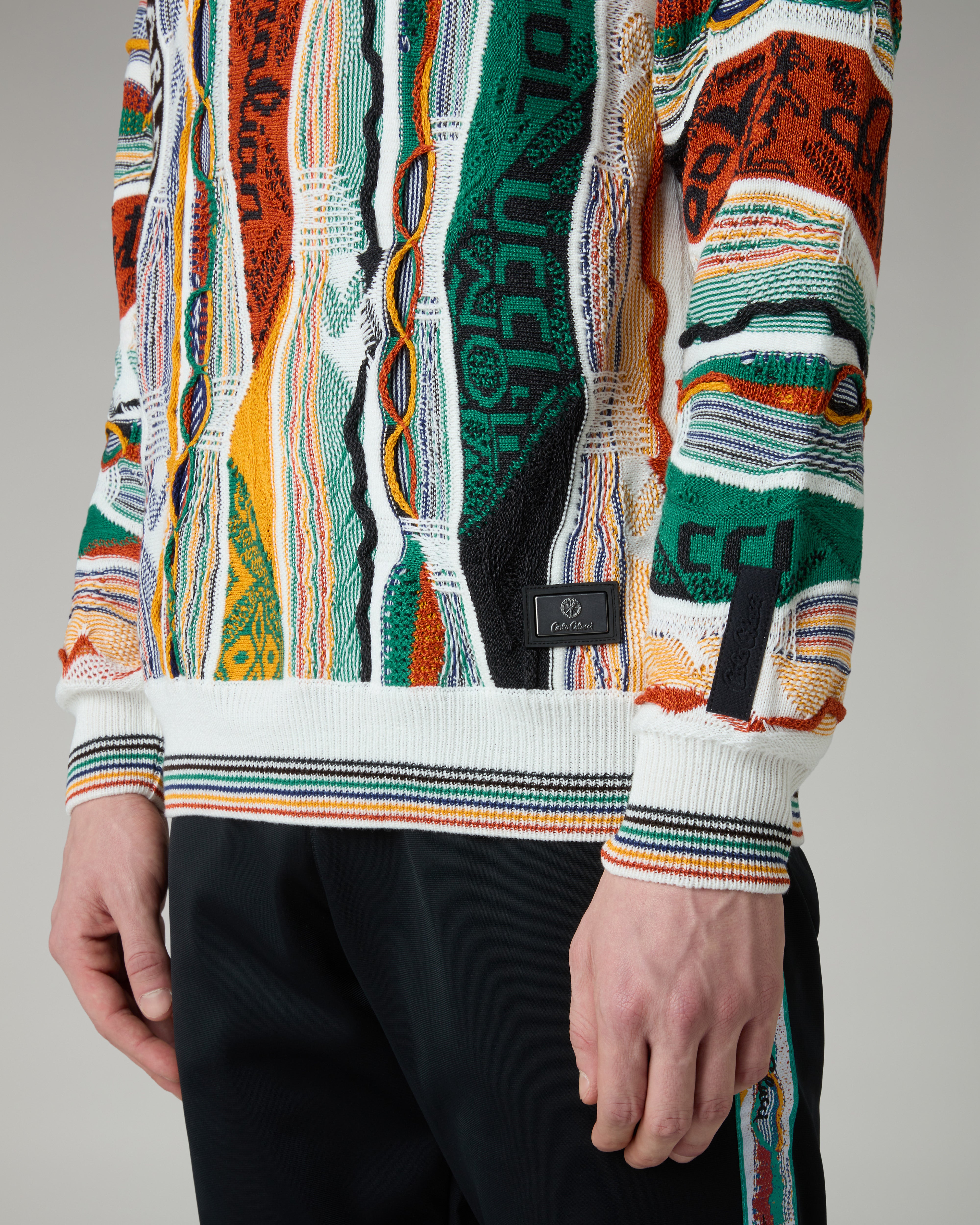 australian-heritage-knitted-crewneck-pullover-jacquard-carlo-colucci-x-australia image 5