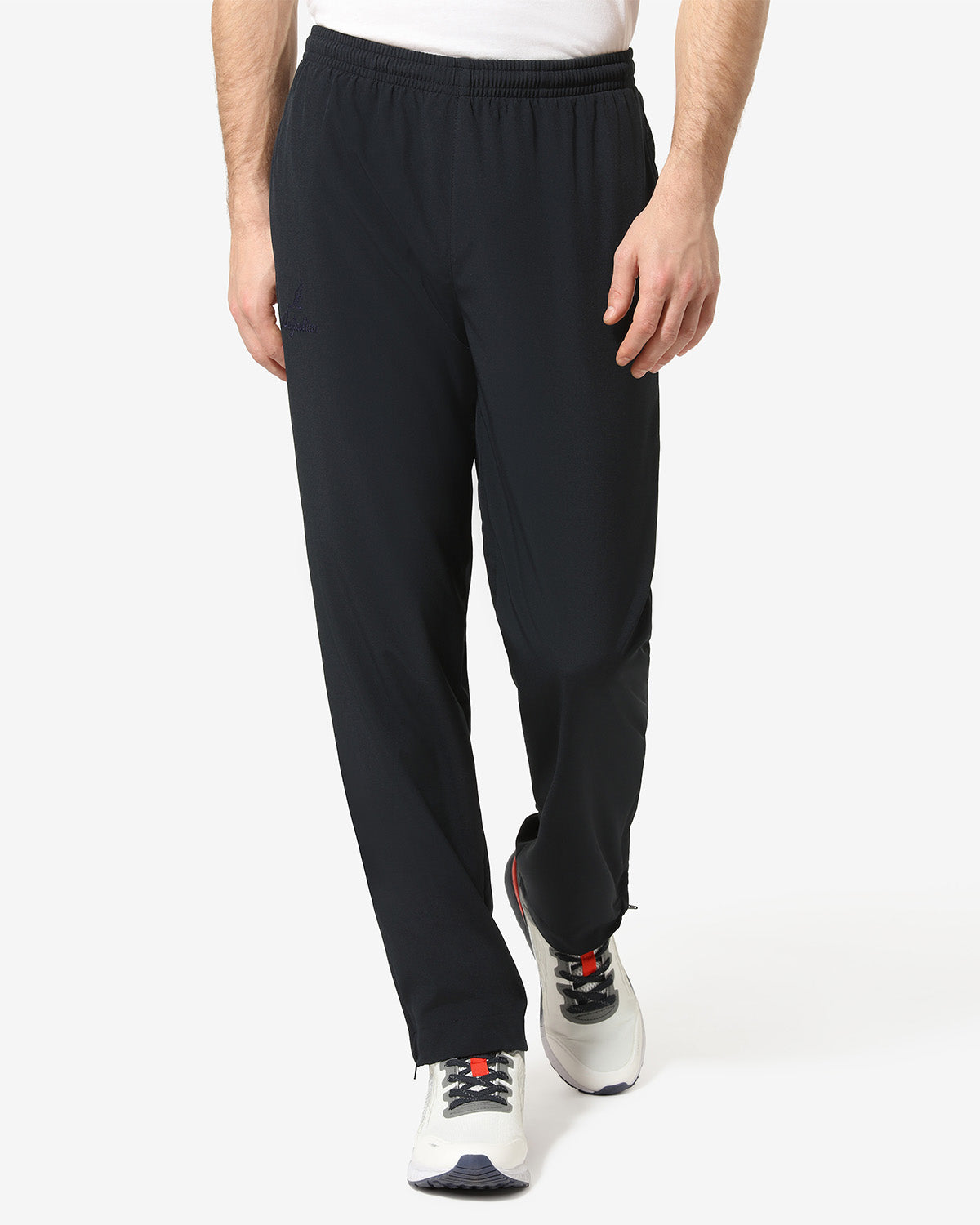 australian-classy-track-pant-pantalone-slam-blu-navy-con-zip-made-in-italy image 1