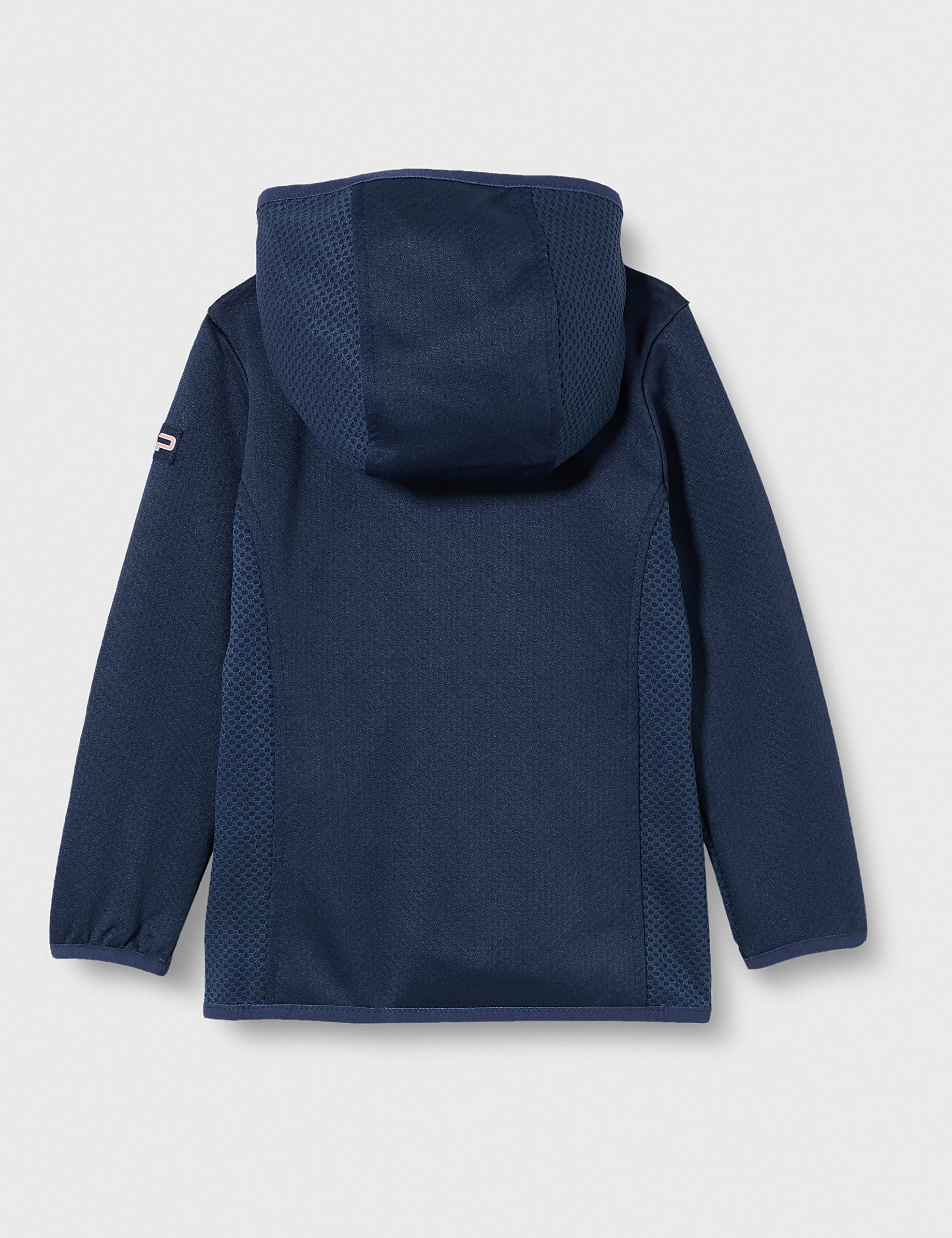 cmp-giacca-pile-grid-tech-bambini-con-cappuccio-unisex image 3