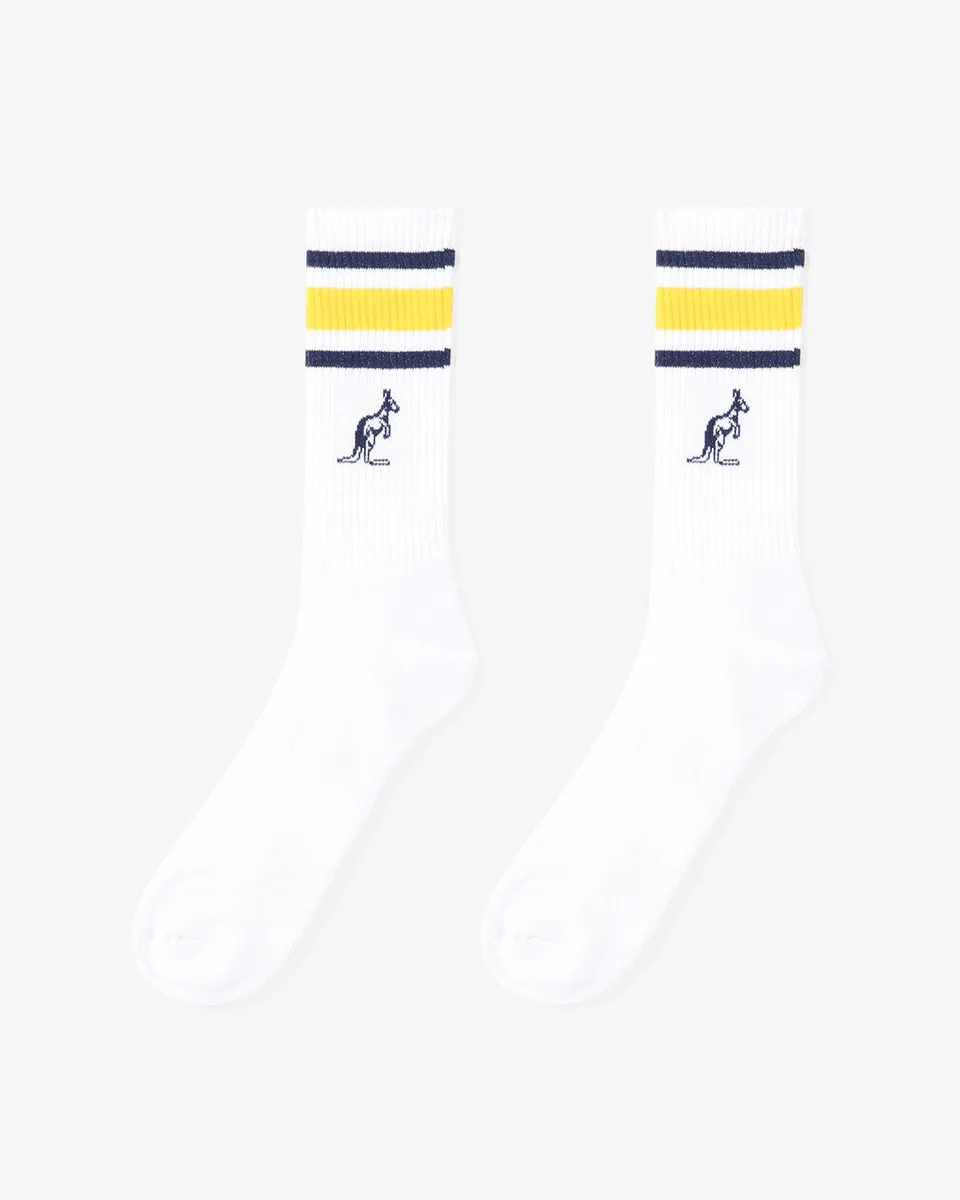australian-stripes-socks-calze-tennis-cotone-a-righe image 1