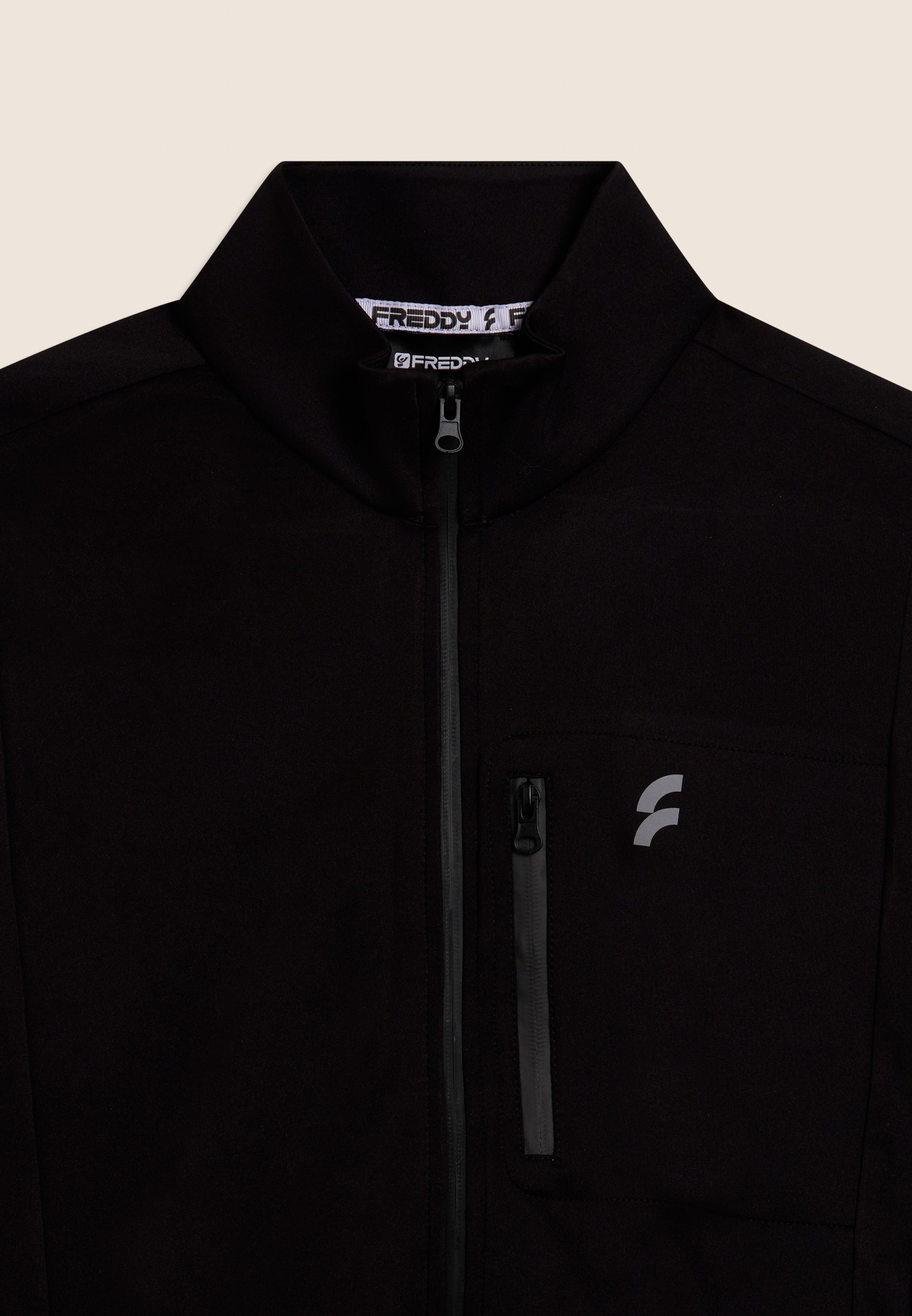 freddy-felpa-tecnica-full-zip-collo-alto-uomo-outdoor image 3