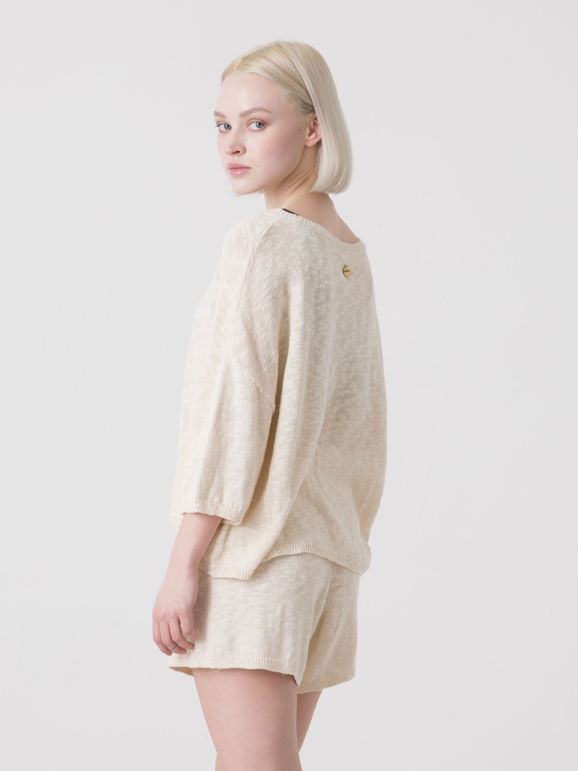dimensione-danza-t-shirt-in-maglia-donna-regular-fit-scollo-a-barca image 3