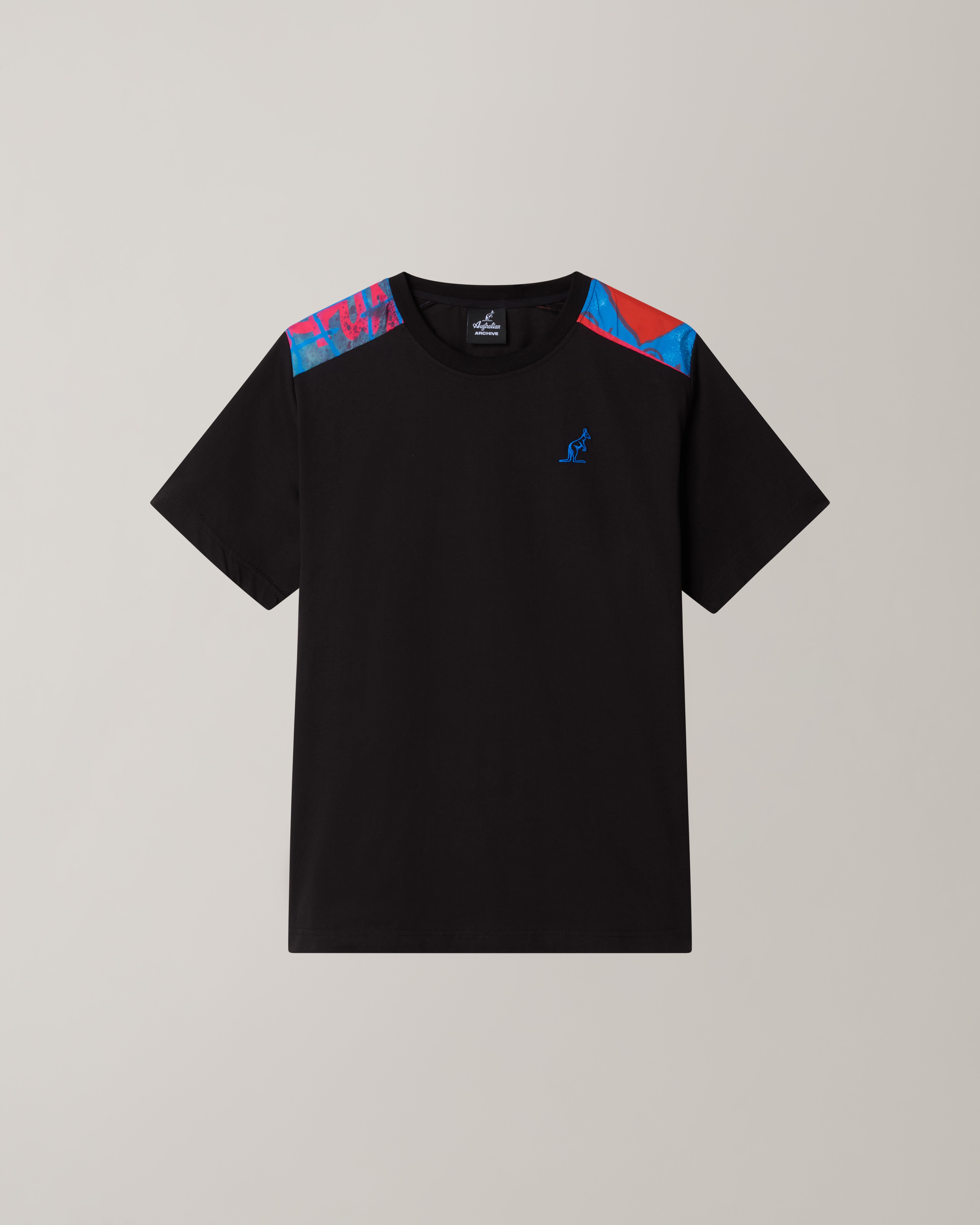 australian-randall-cotton-t-shirt-heritage-nero image 5