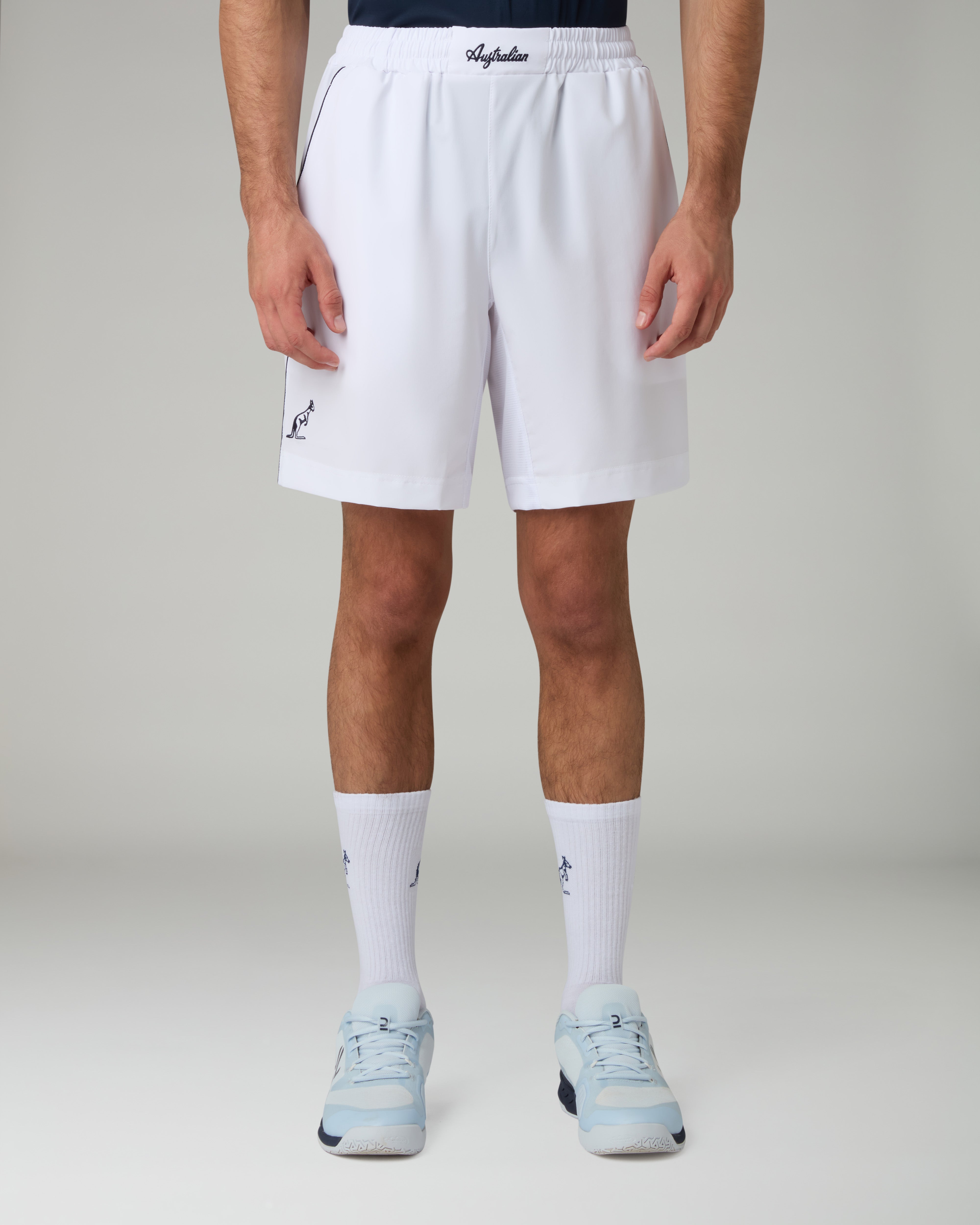 australian-slam-classic-short-short-tennis-bi-elastico-con-piping image 1