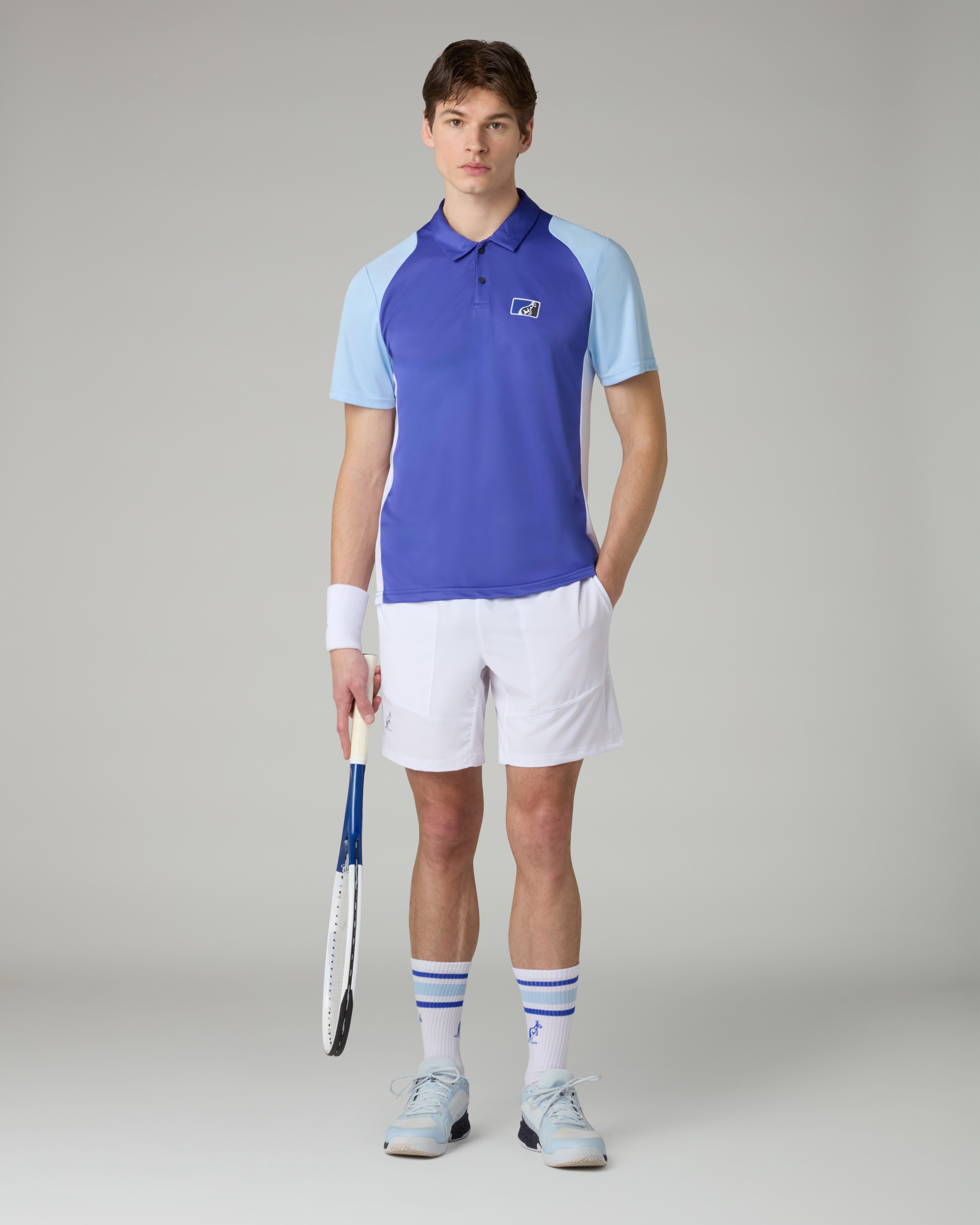 australian-classic-pro-polo-shirt-tecnica-liberty-blu image 2