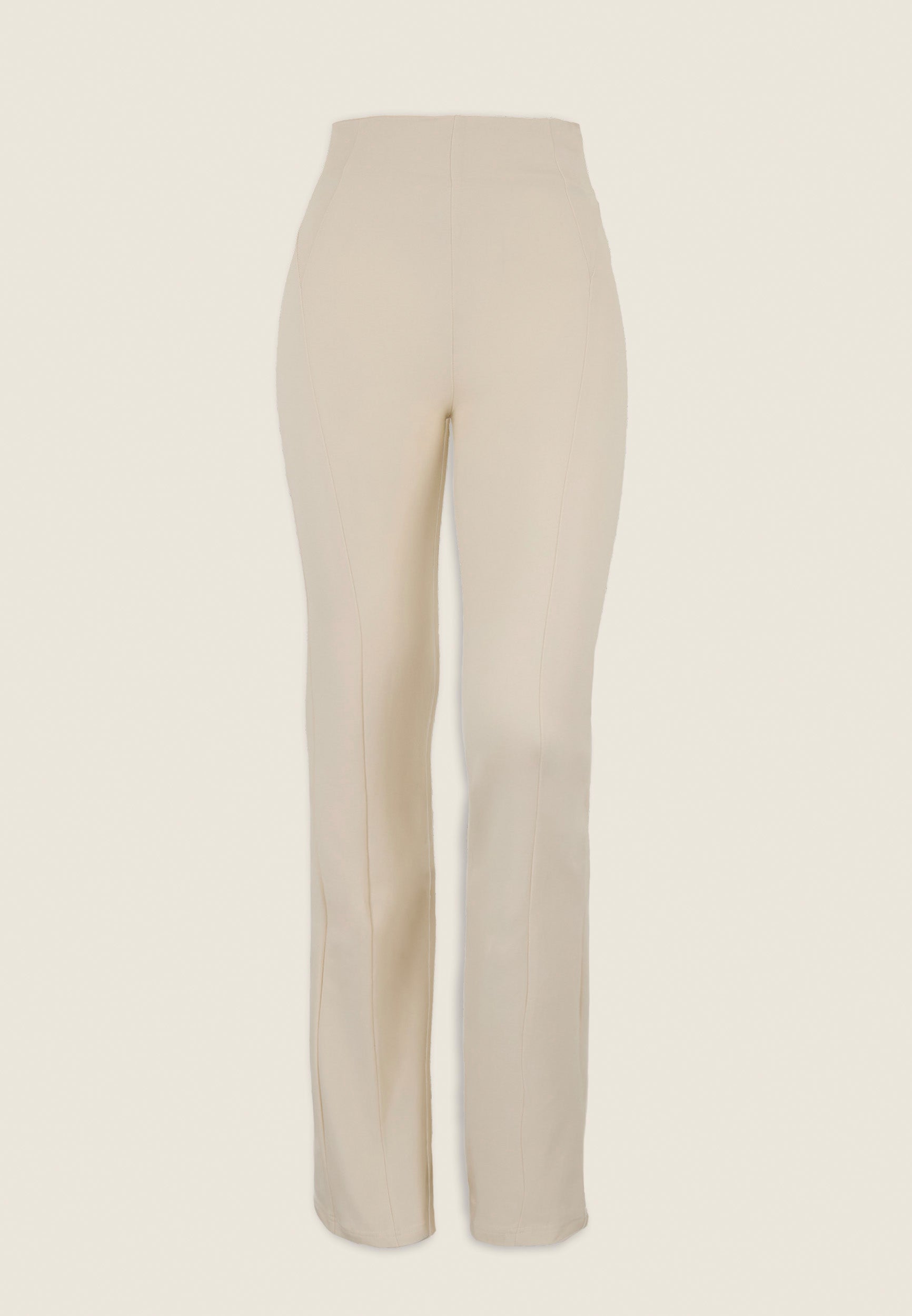 freddy-pantaloni-wr-up-flare-vita-alta-cotone-organico-con-impunture image 8