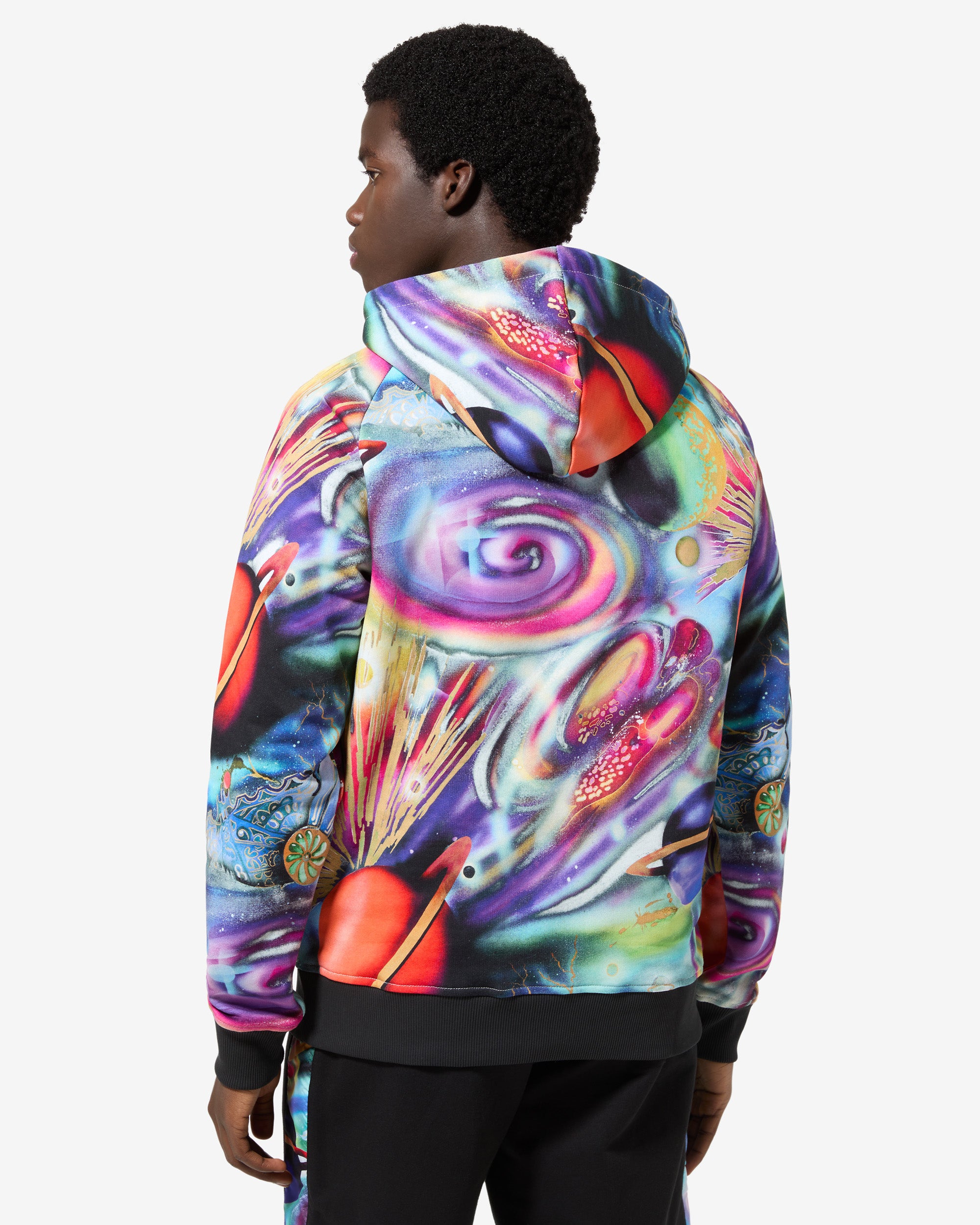 australian-planet-hoodie-felpa-in-cotone-con-cappuccio-stampa-all-over image 3