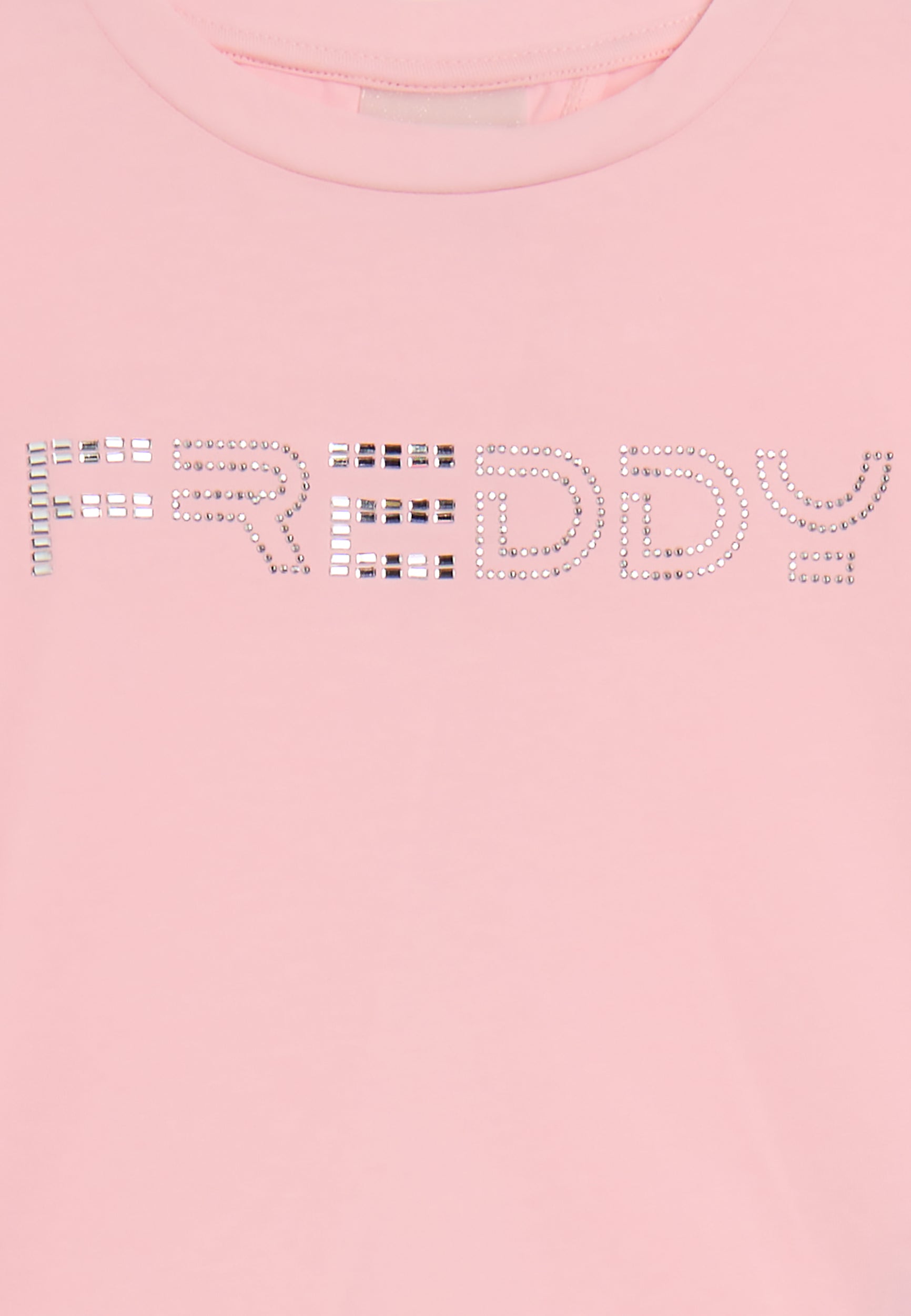 freddy-t-shirt-cropped-junior-con-apertura-retro-e-strass image 7