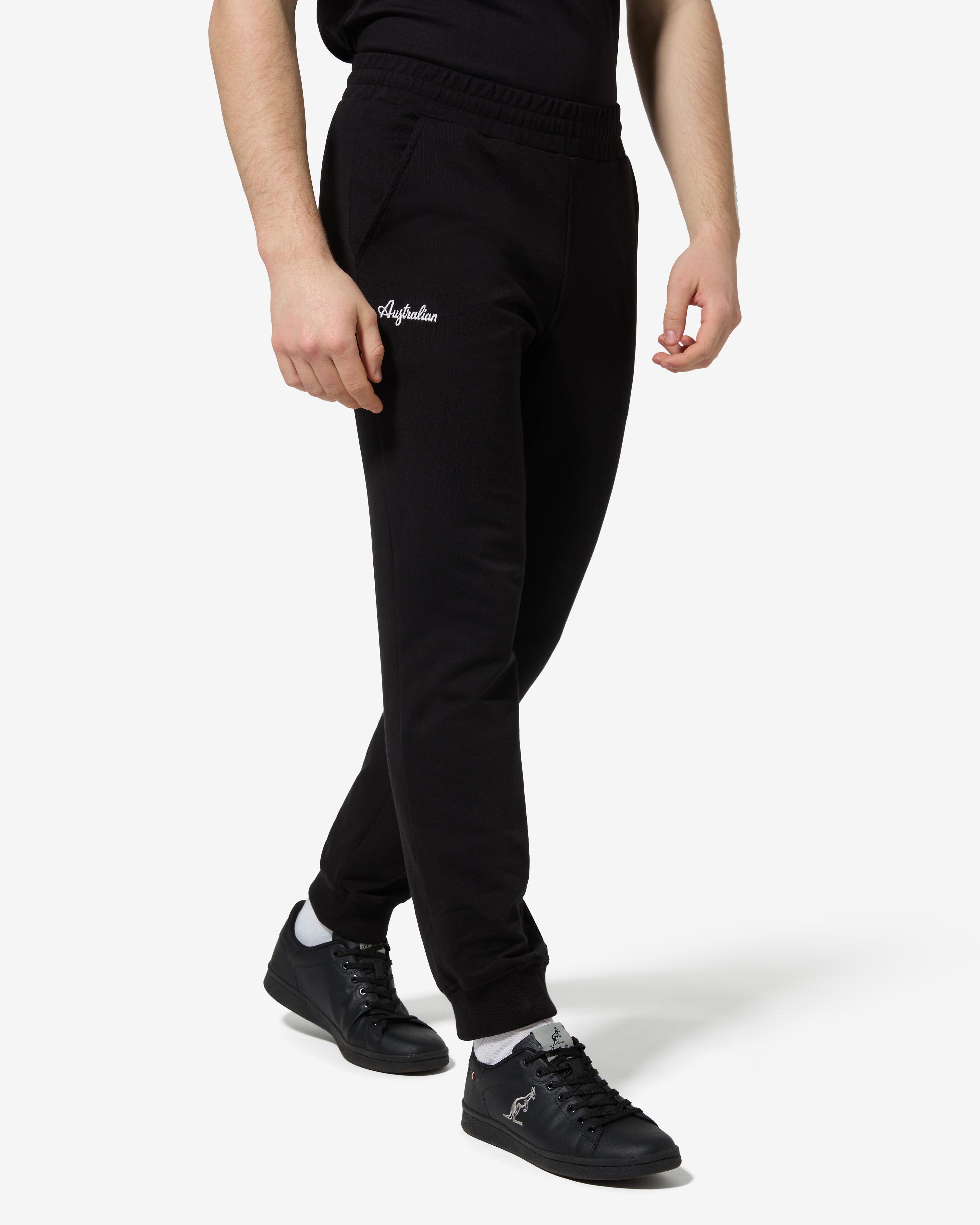 australian-essential-camomaps-track-pant-pantalone-tuta-nero image 3