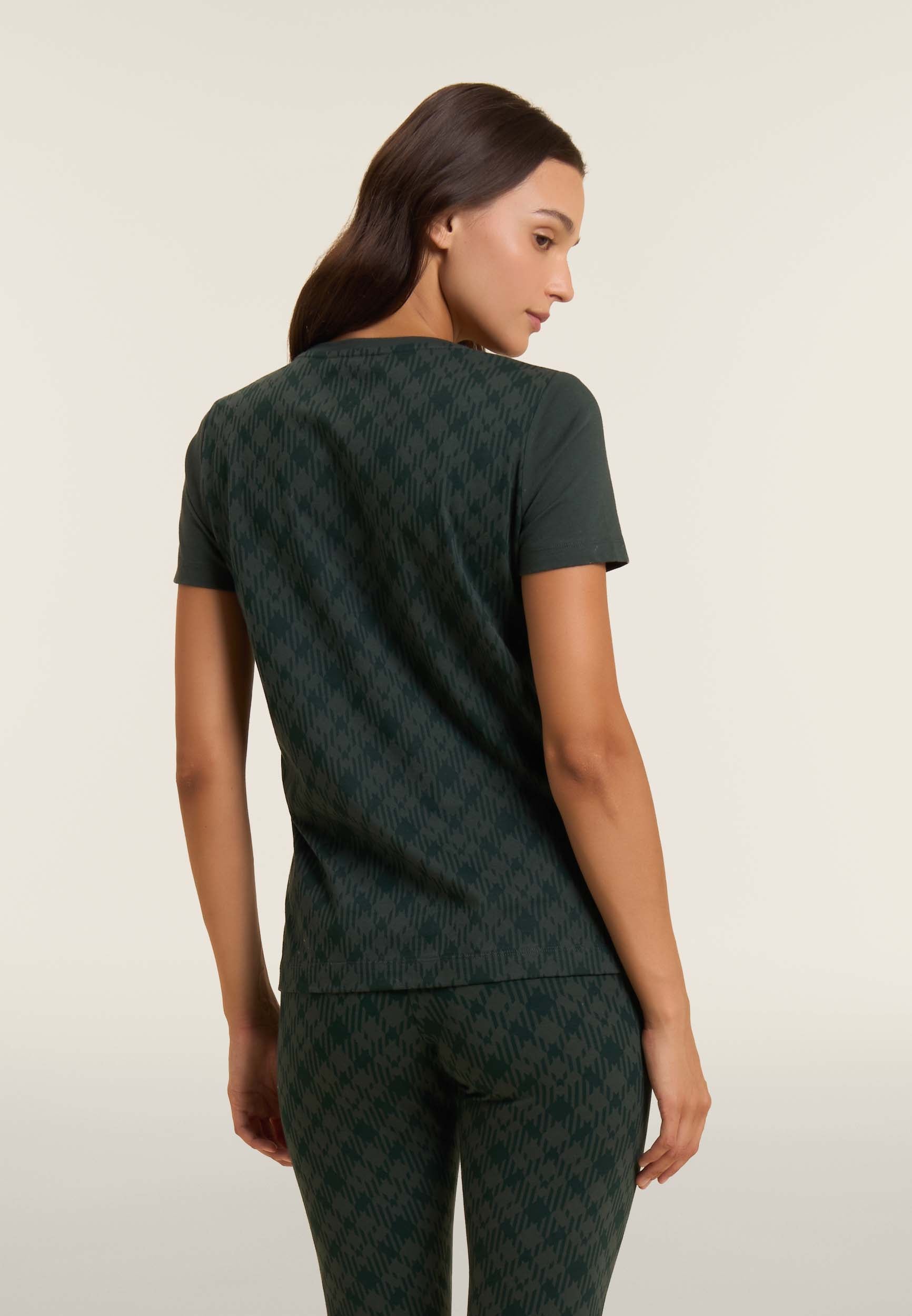 freddy-t-shirt-raglan-donna-maniche-lunghe-con-inserto-geometrico image 3