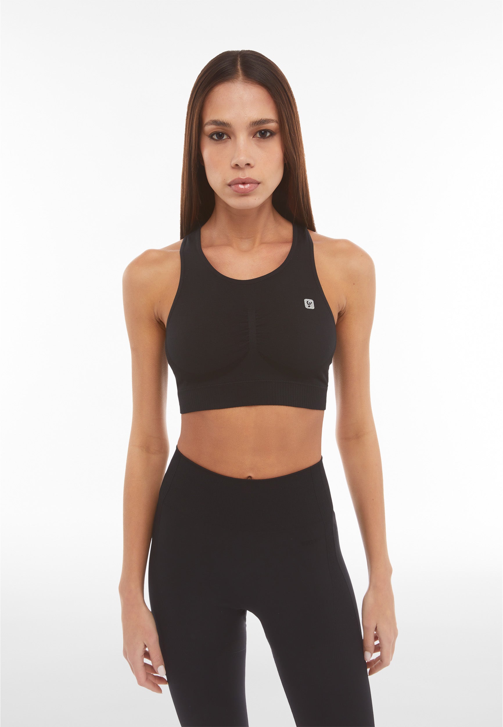 freddy-reggiseno-sportivo-seamless-sostegno-medio-spalline-incrociate image 1