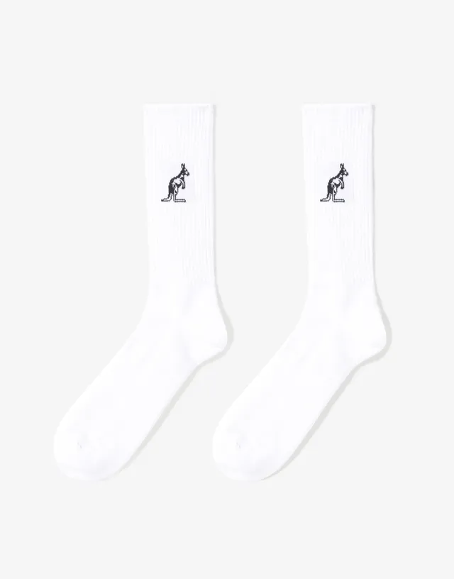 australian-cotton-socks-calze-tennis-in-cotone-bianco-made-in-italy image 1