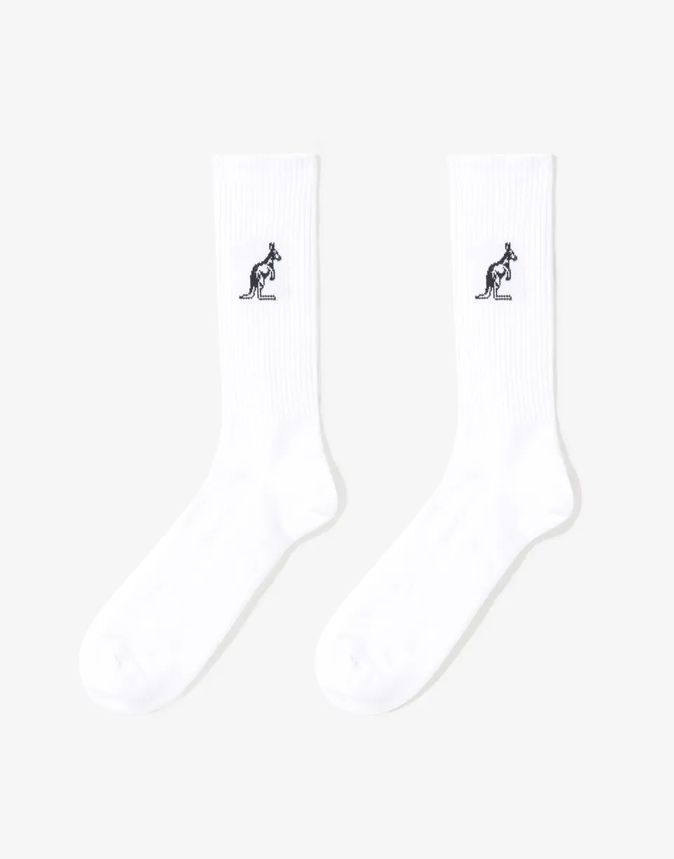 australian-cotton-socks-calze-tennis-in-cotone-bianco-made-in-italy image 1