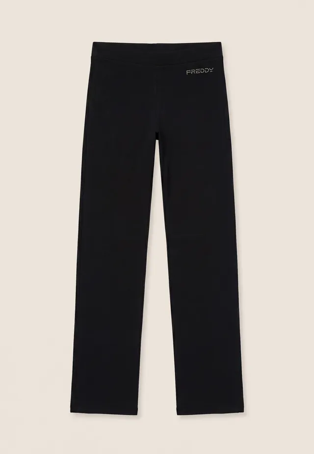freddy-pantaloni-regular-gamba-dritta-donna-cuciture-a-cuore image 1