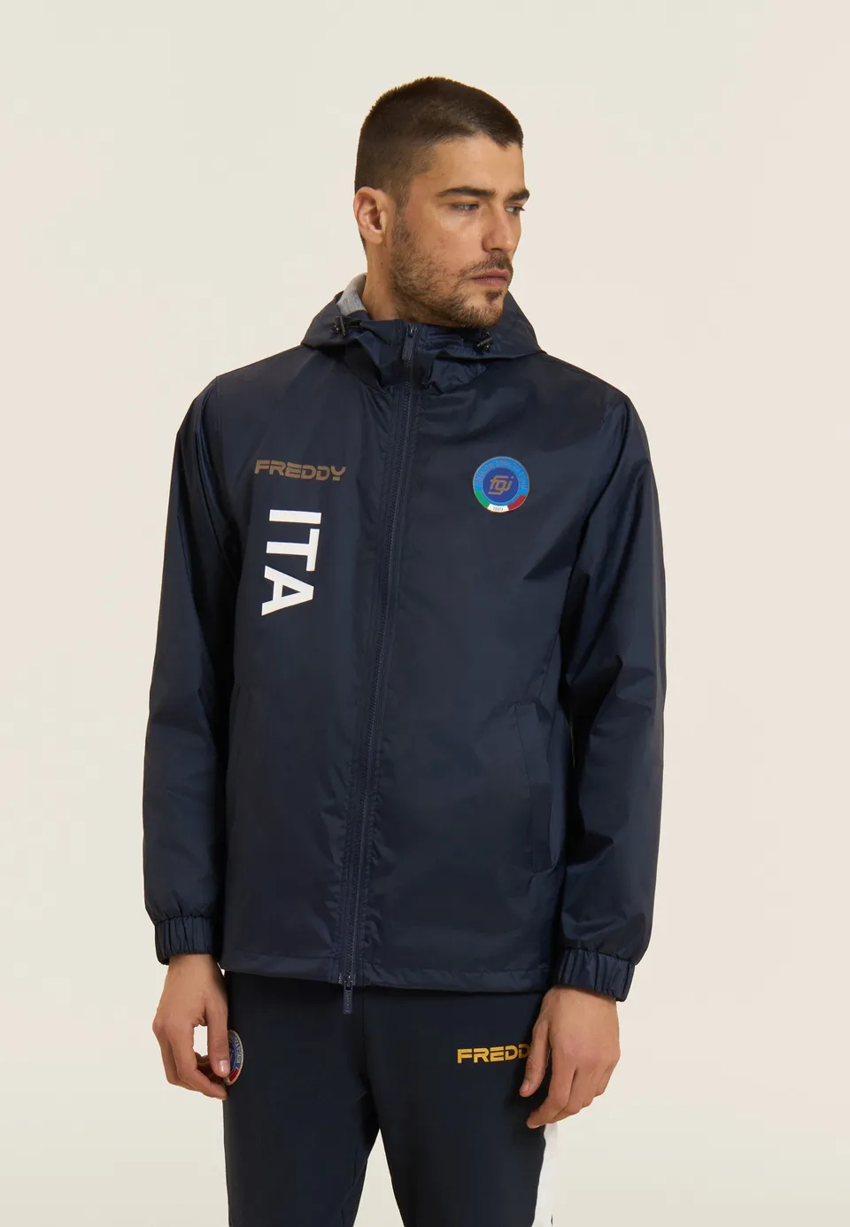 freddy-giacca-impermeabile-unisex-federazione-ginnastica-d-italia-nazionale image 1