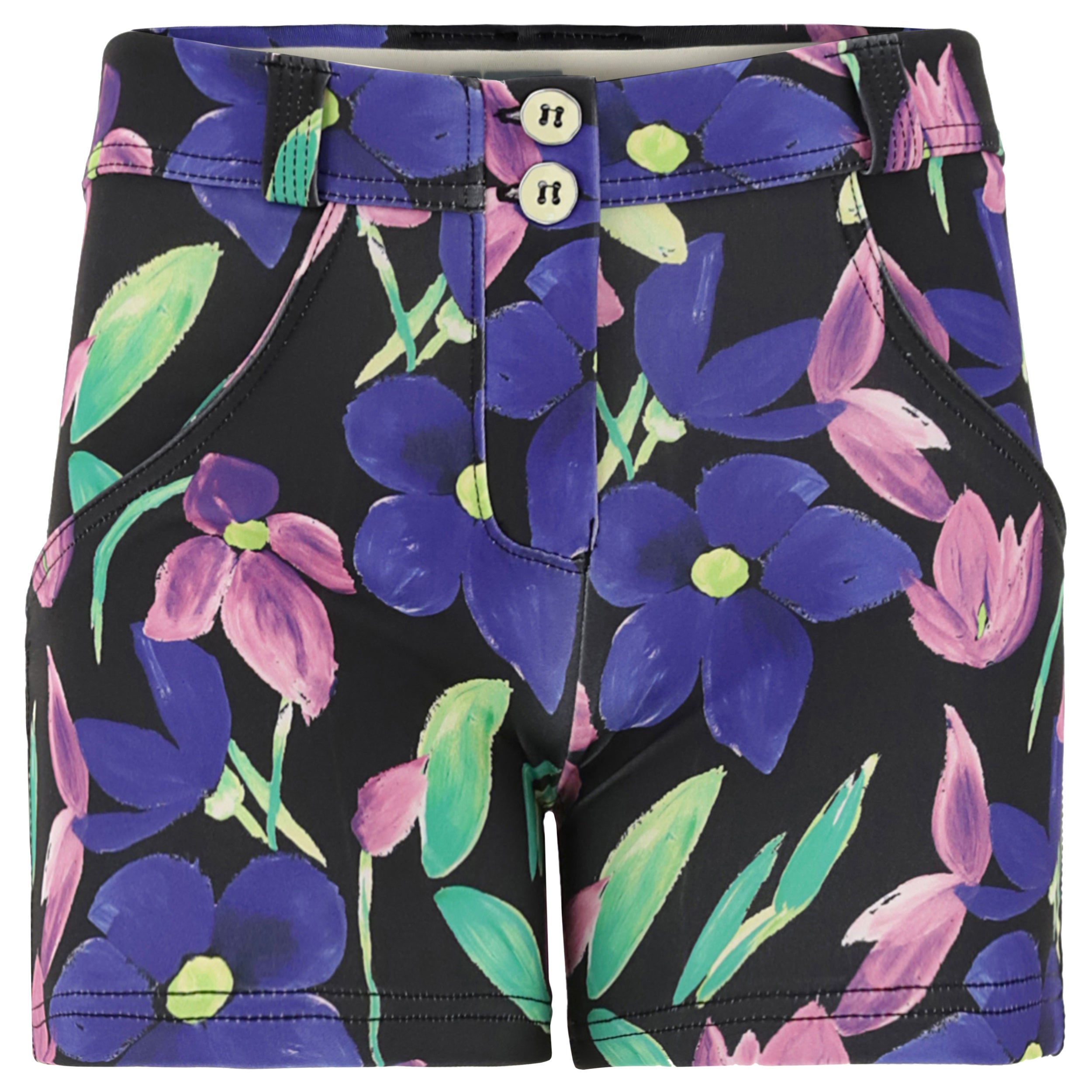 freddy-shorts-push-up-wr-up-in-tessuto-tecnico-a-fantasia-floreale image 4