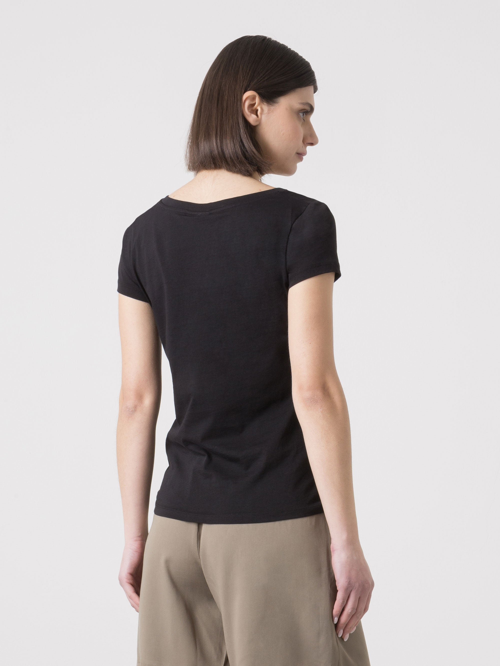 dimensione-danza-t-shirt-donna-danza-manica-corta-scollo-ampio-comfort image 3