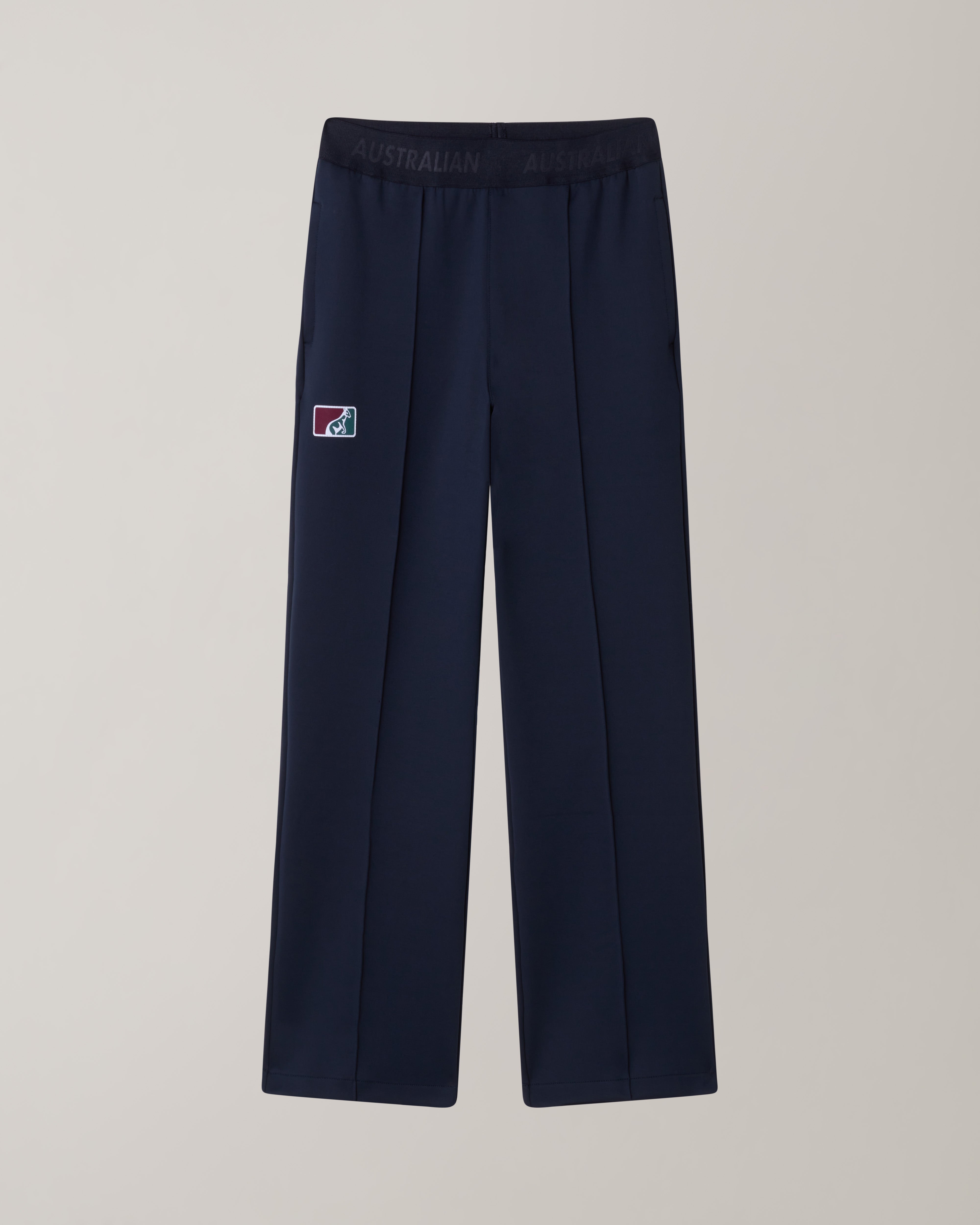 australian-classic-track-pant-pantalone-tuta-blu-navy-gamba-larga image 1