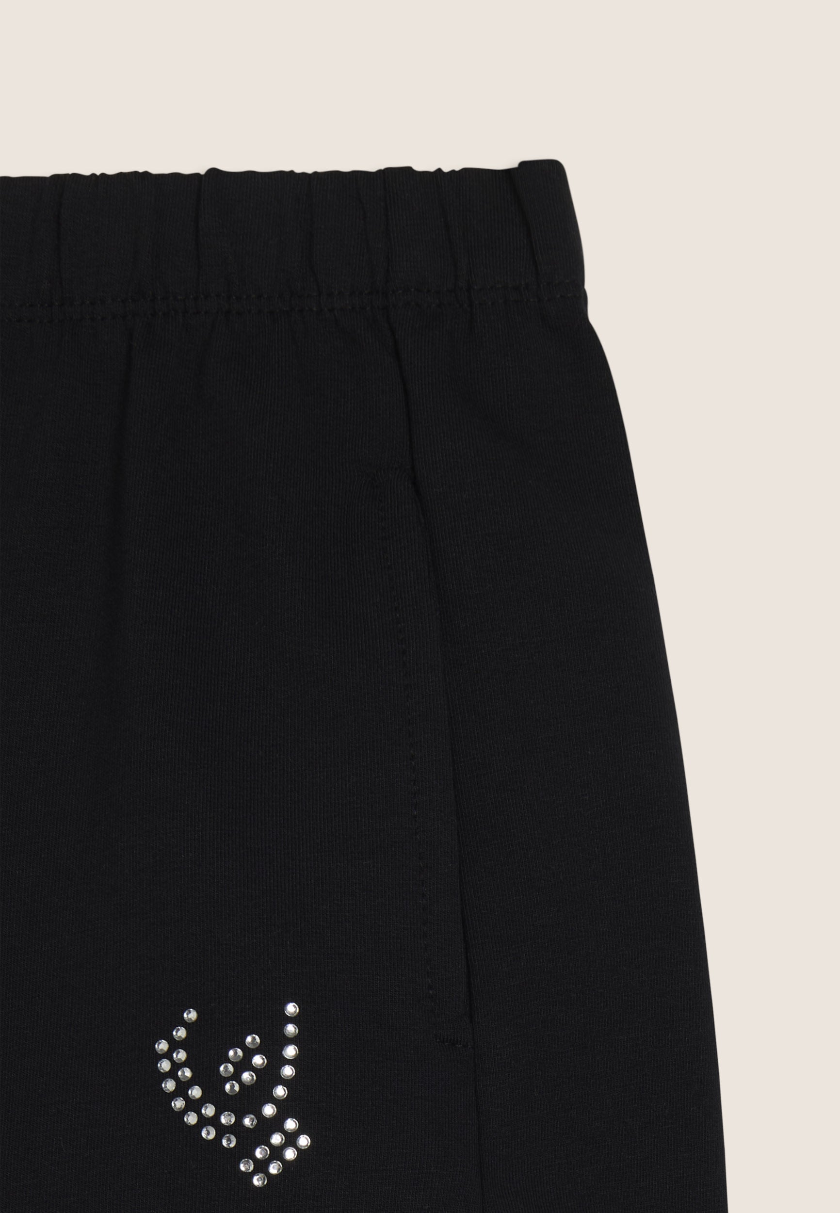 freddy-shorts-bambina-ragazza-french-terry-logo-strass image 3