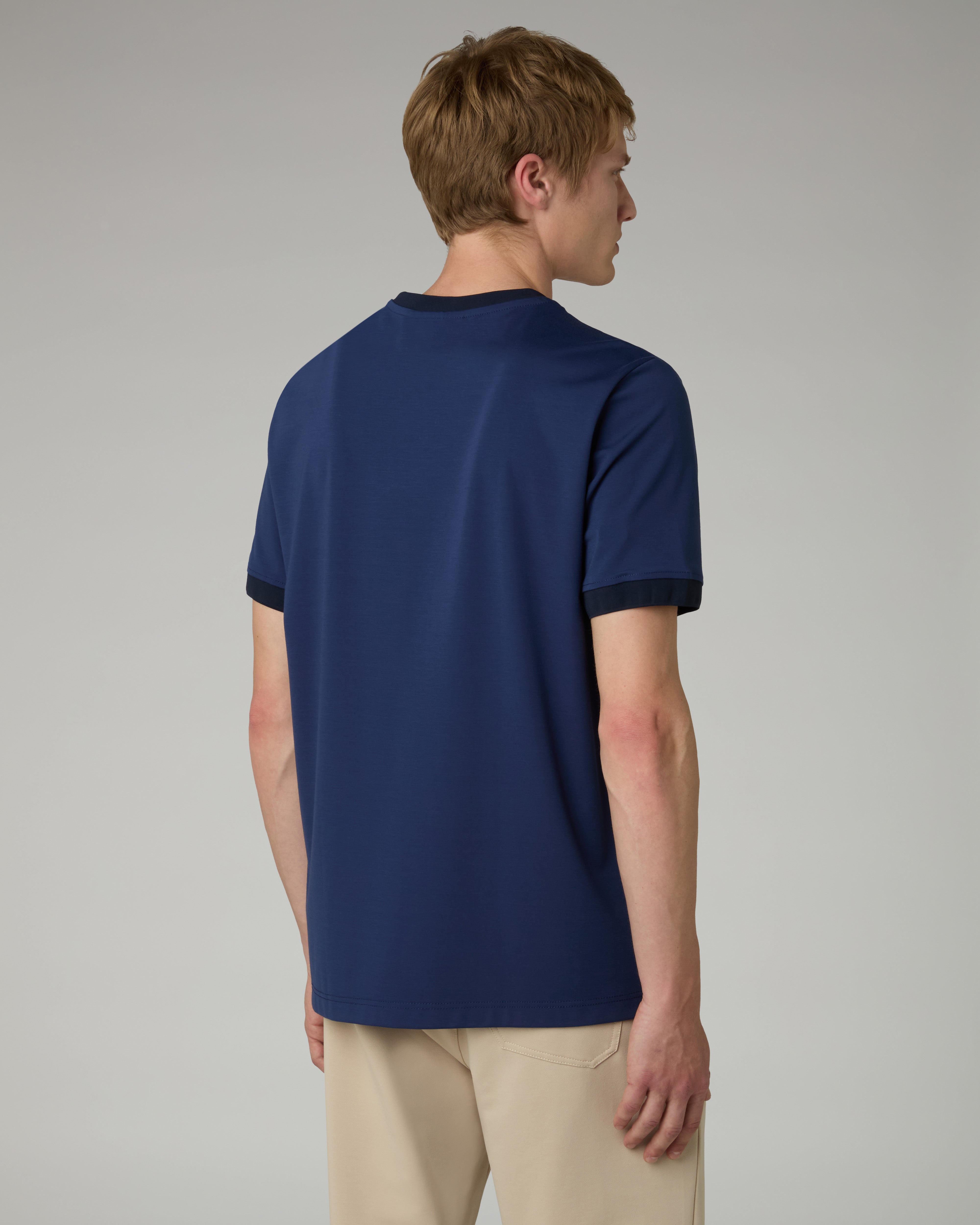 australian-flowline-t-shirt-maglietta-tecnica-interlock-blu-cosmo image 3