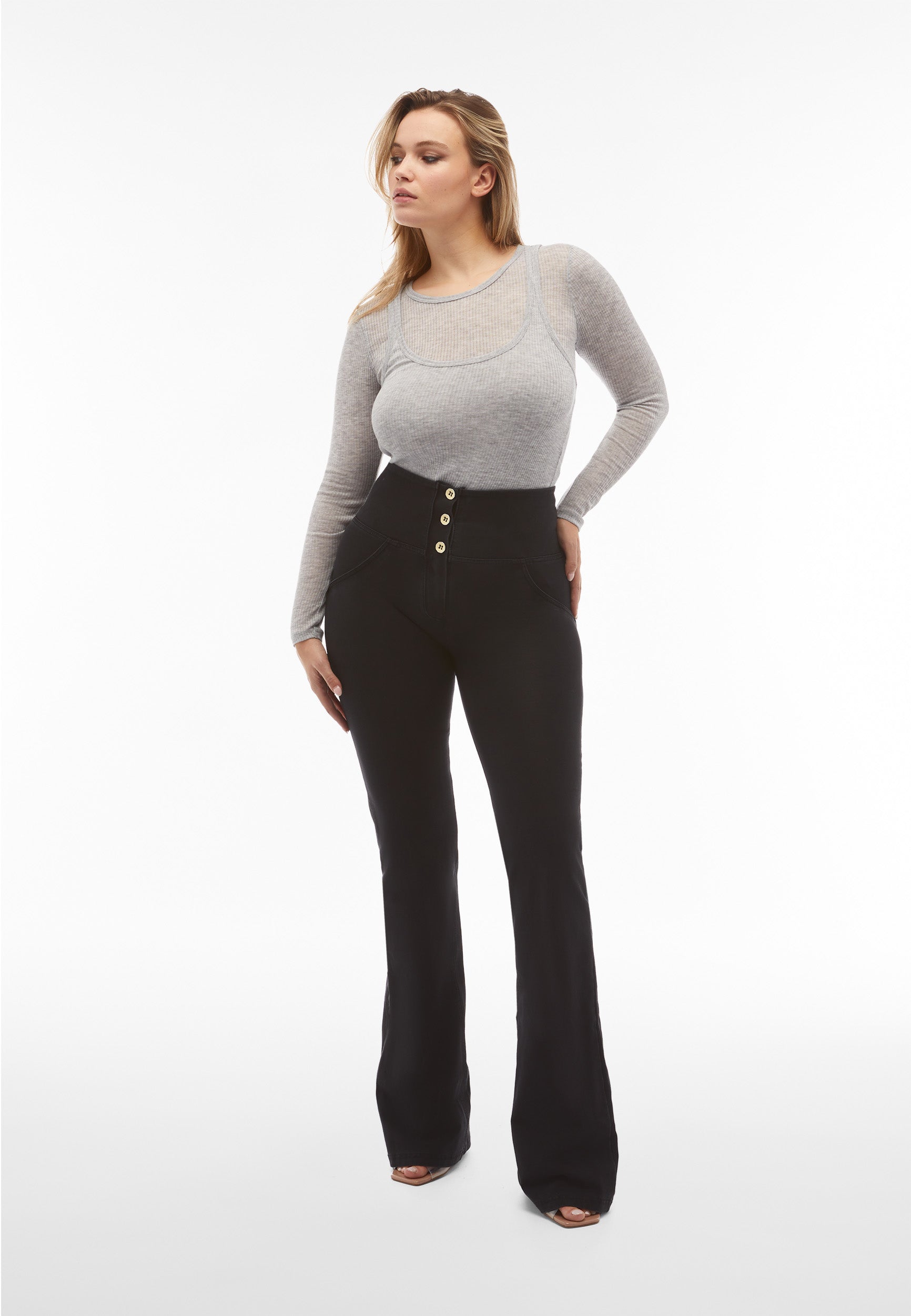 freddy-jeggings-push-up-wr-up-flare-vita-alta-cotone-organico image 2