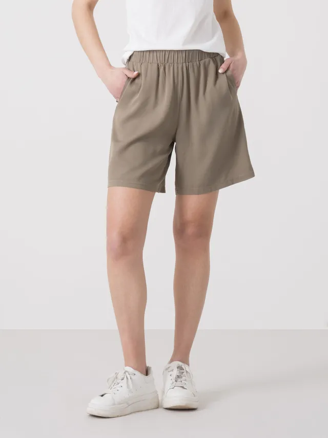 dimensione-danza-short-donna-in-viscosa-leggera-con-vita-elasticizzata-e-tasche image 1