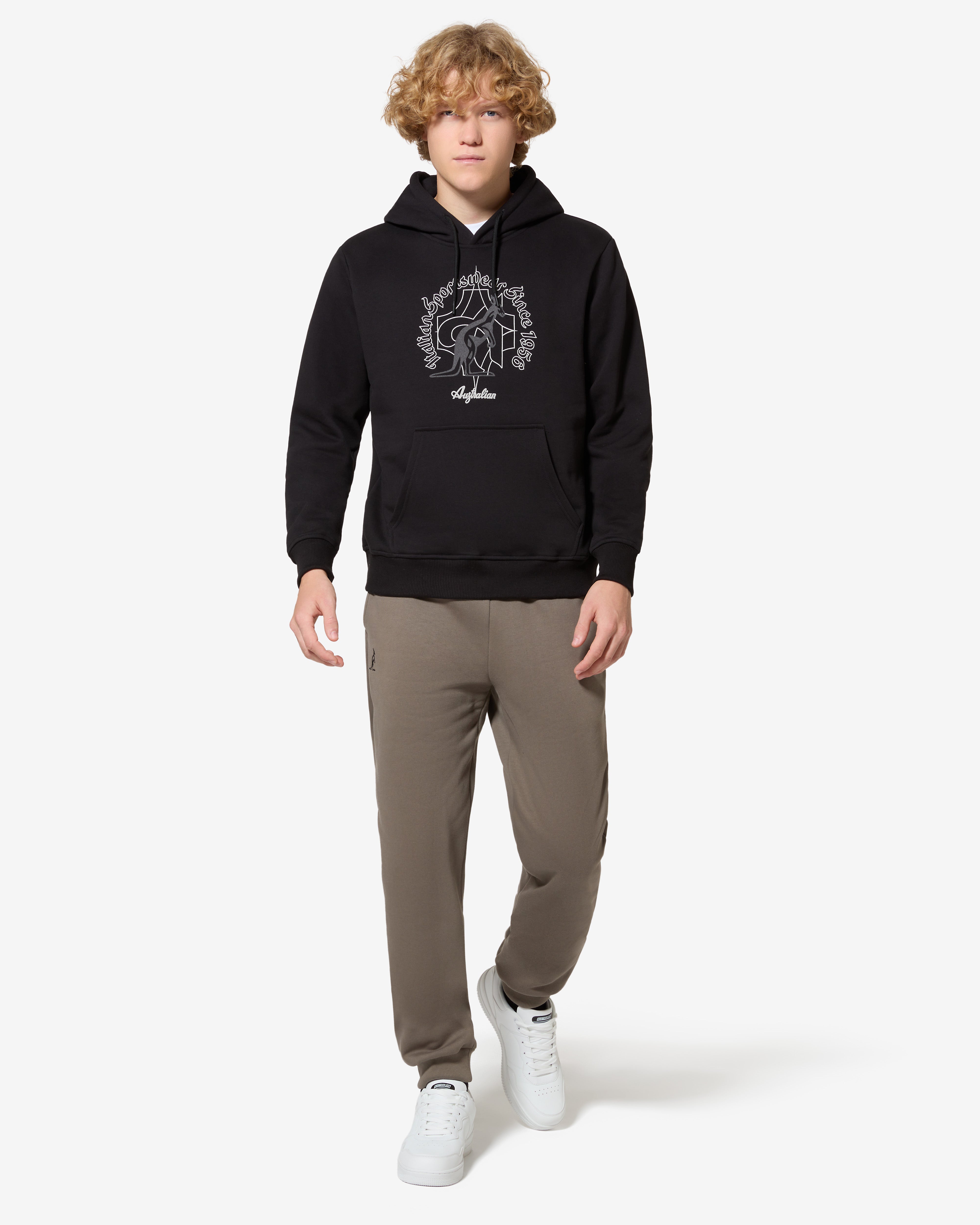 australian-type-hoodie-archive-felpa-cotone-con-stampa image 2