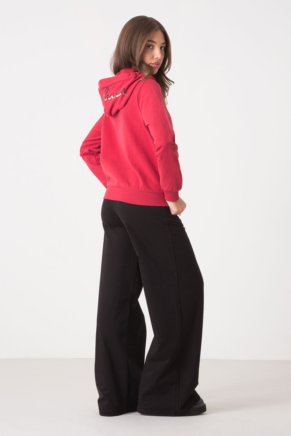 dimensione-danza-weekend-felpa-cappuccio-full-zip-con-grafica-e-paillettes image 7