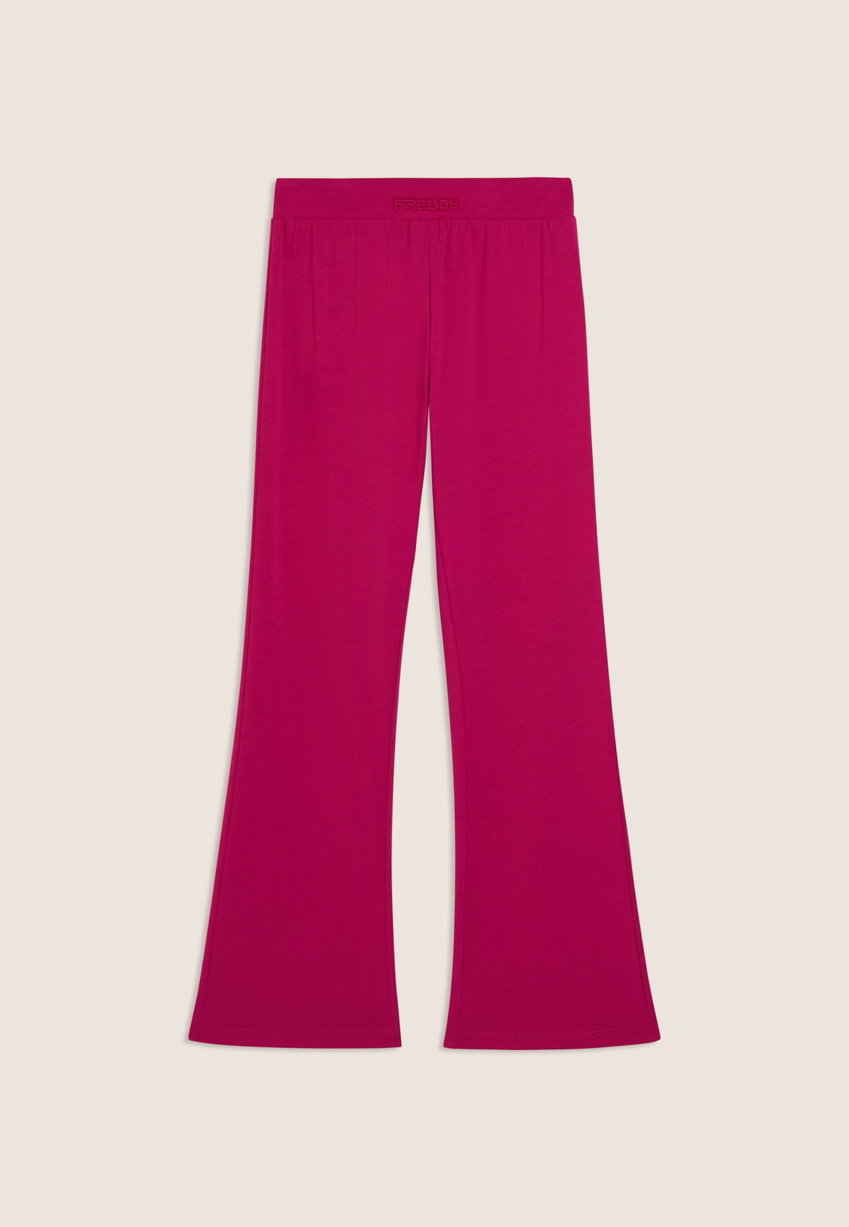 freddy-leggings-flare-bambina-e-ragazza-con-logo-ricamato image 5