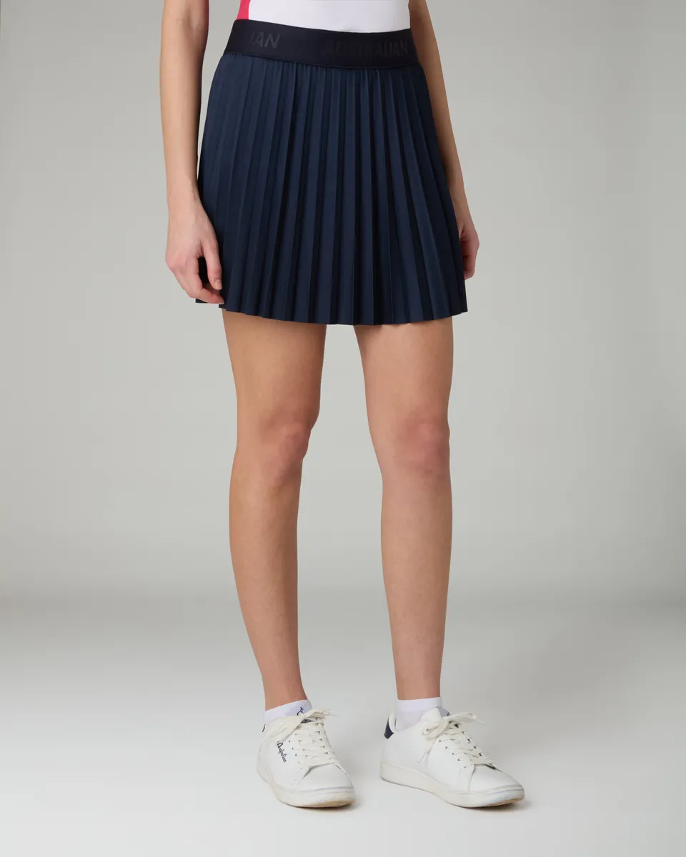 australian-twist-skirt-gonna-tennis-plissettata-blu-con-pantaloncino image 1