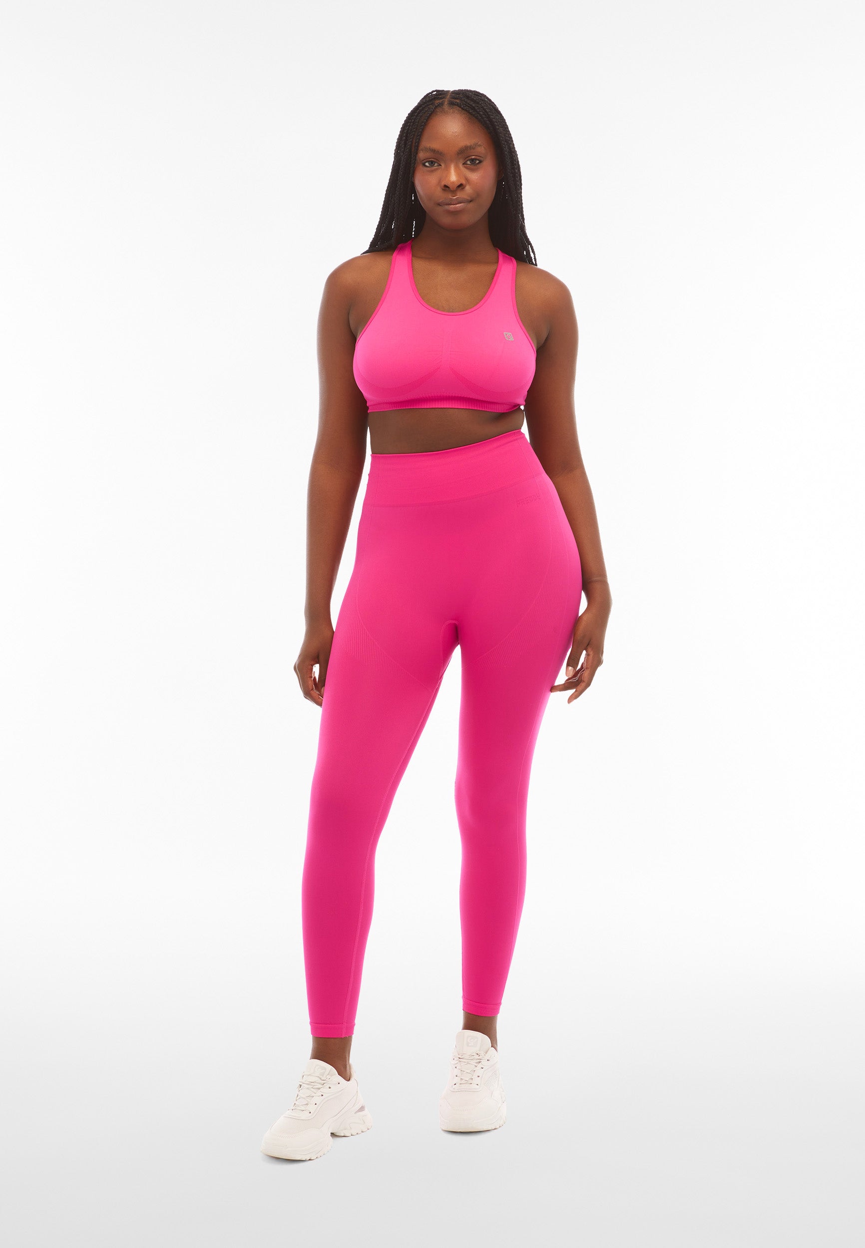 freddy-leggings-seamless-vita-alta-7-8-con-costina image 2