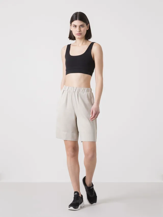 dimensione-danza-bermuda-donna-in-tencel-con-vita-elastica image 1