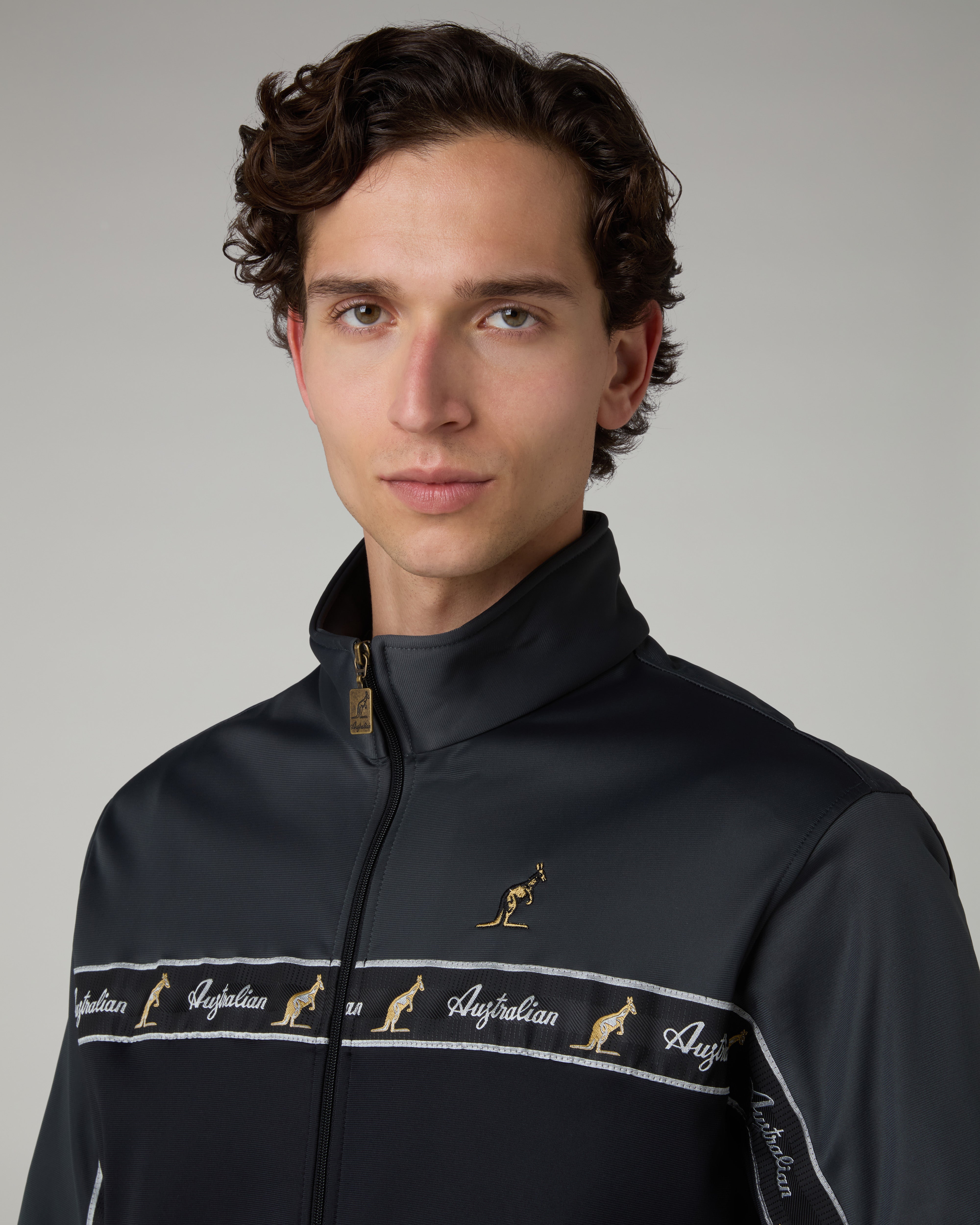 australian-duo-track-jacket-giacca-full-zip-in-acetato-grigio-titanio image 4