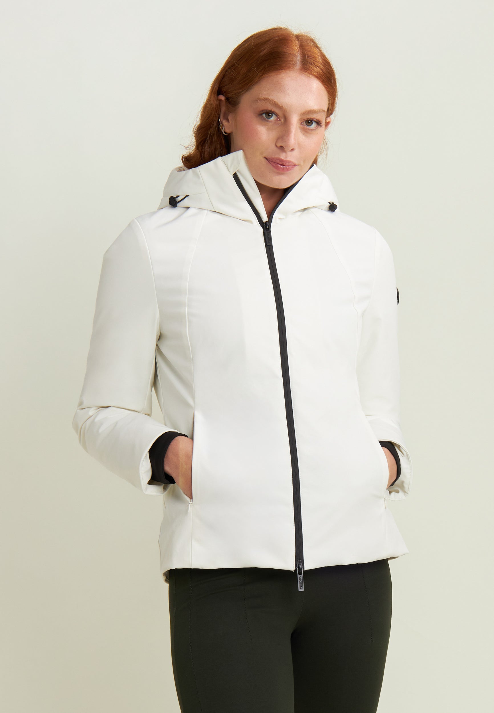 freddy-giacca-a-vento-invernale-donna-con-cappuccio-regolabile-waterproof image 1