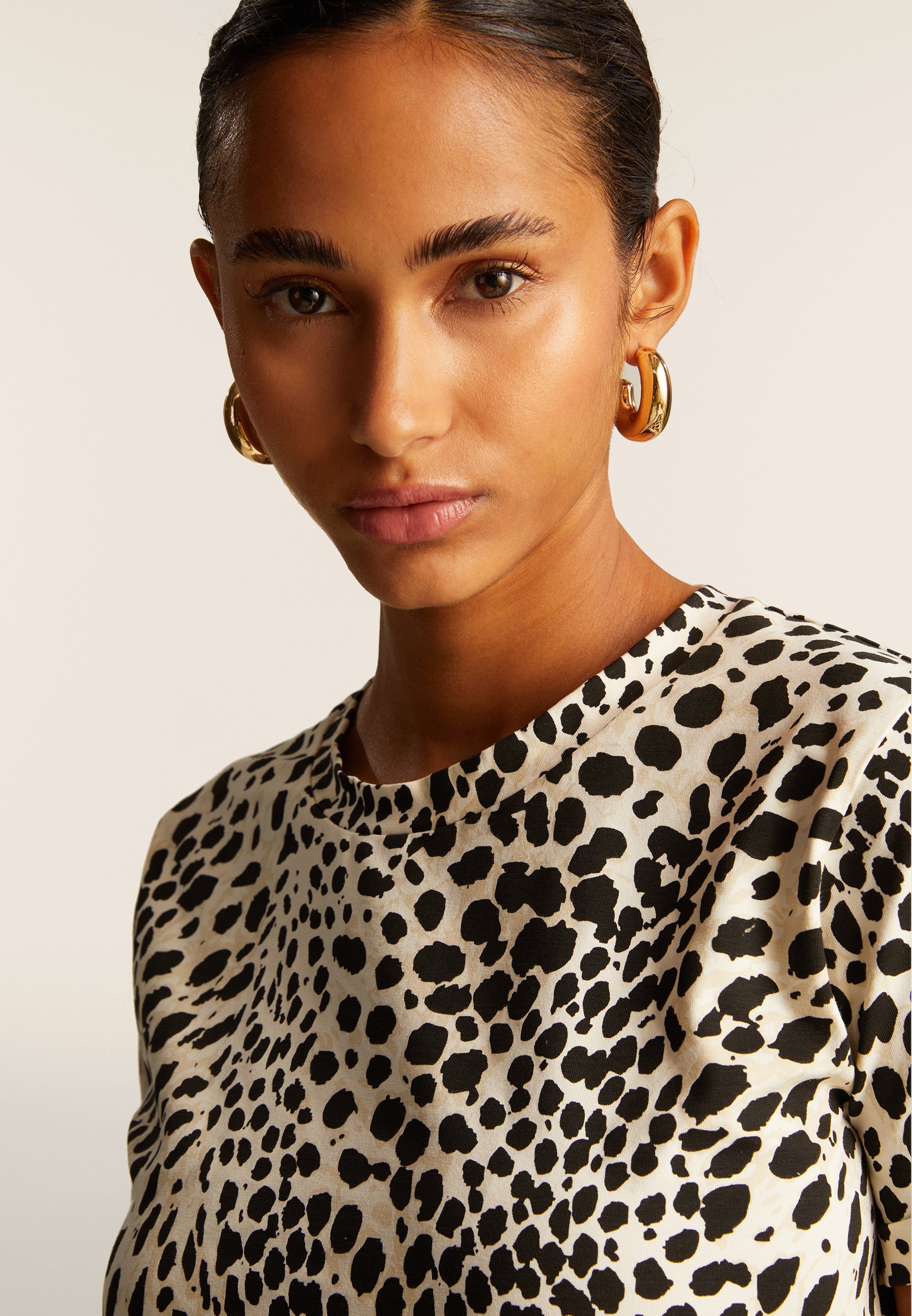 freddy-t-shirt-regular-fit-in-jersey-animalier-con-logo image 4