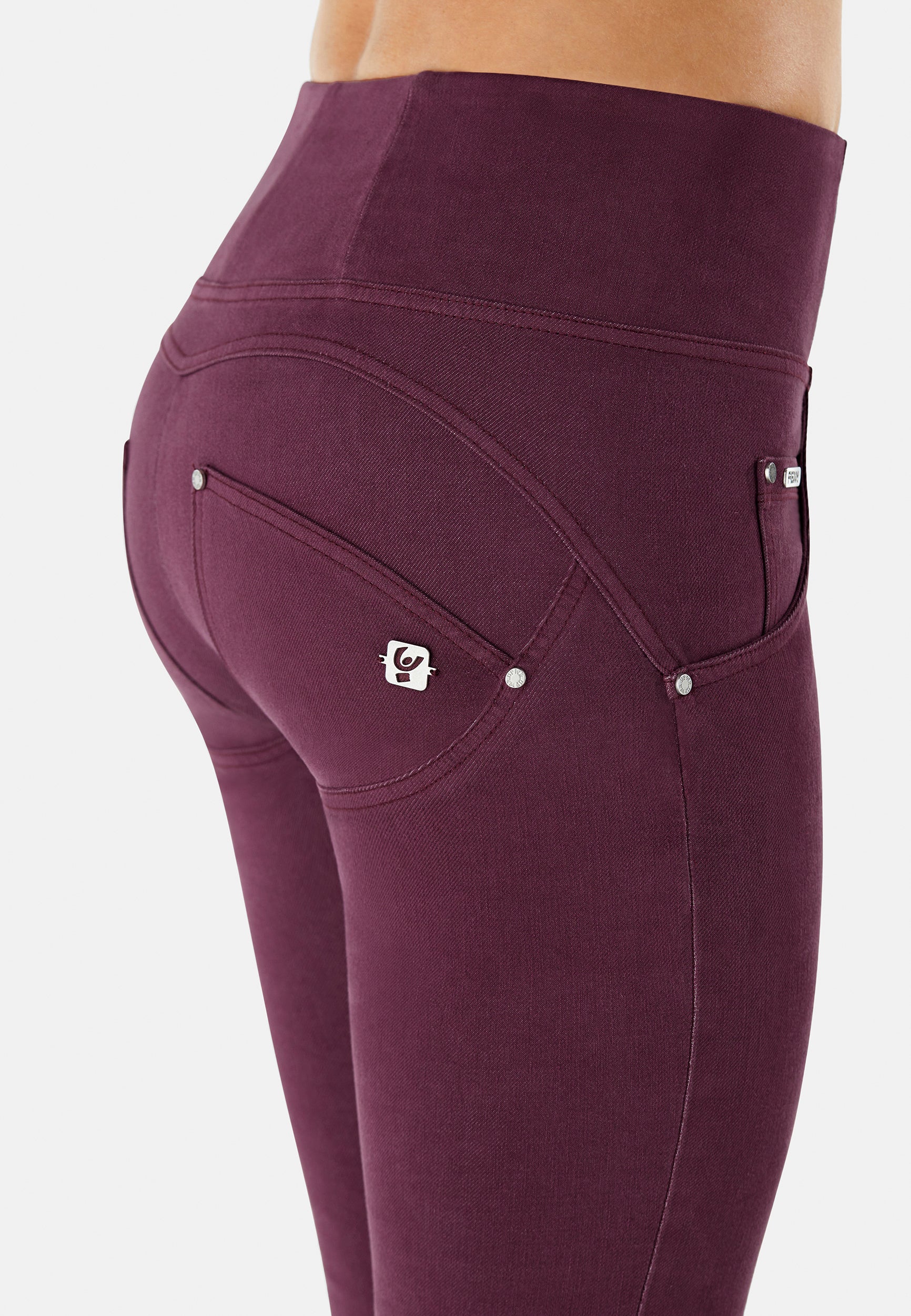 freddy-wr-up-pantaloni-vita-alta-superskinny-in-tessuto-navetta-ecologico image 3