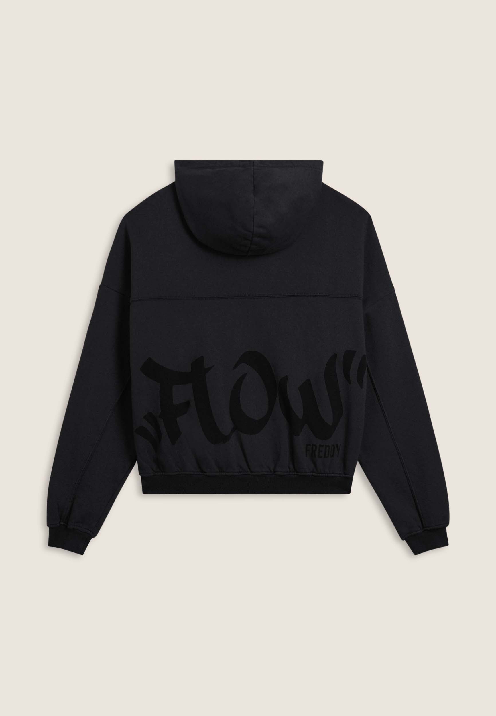 freddy-felpa-oversize-cropped-full-zip-con-stampa-flow image 6