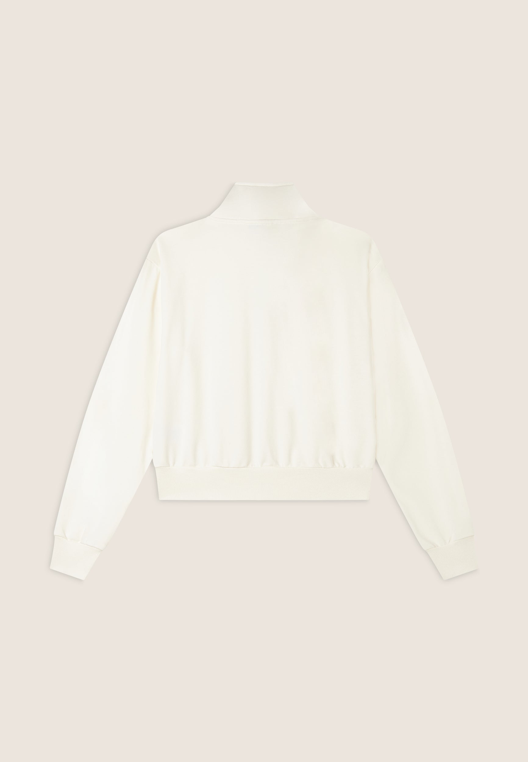 freddy-felpa-cropped-con-zip-e-collo-alto-in-french-terry image 7