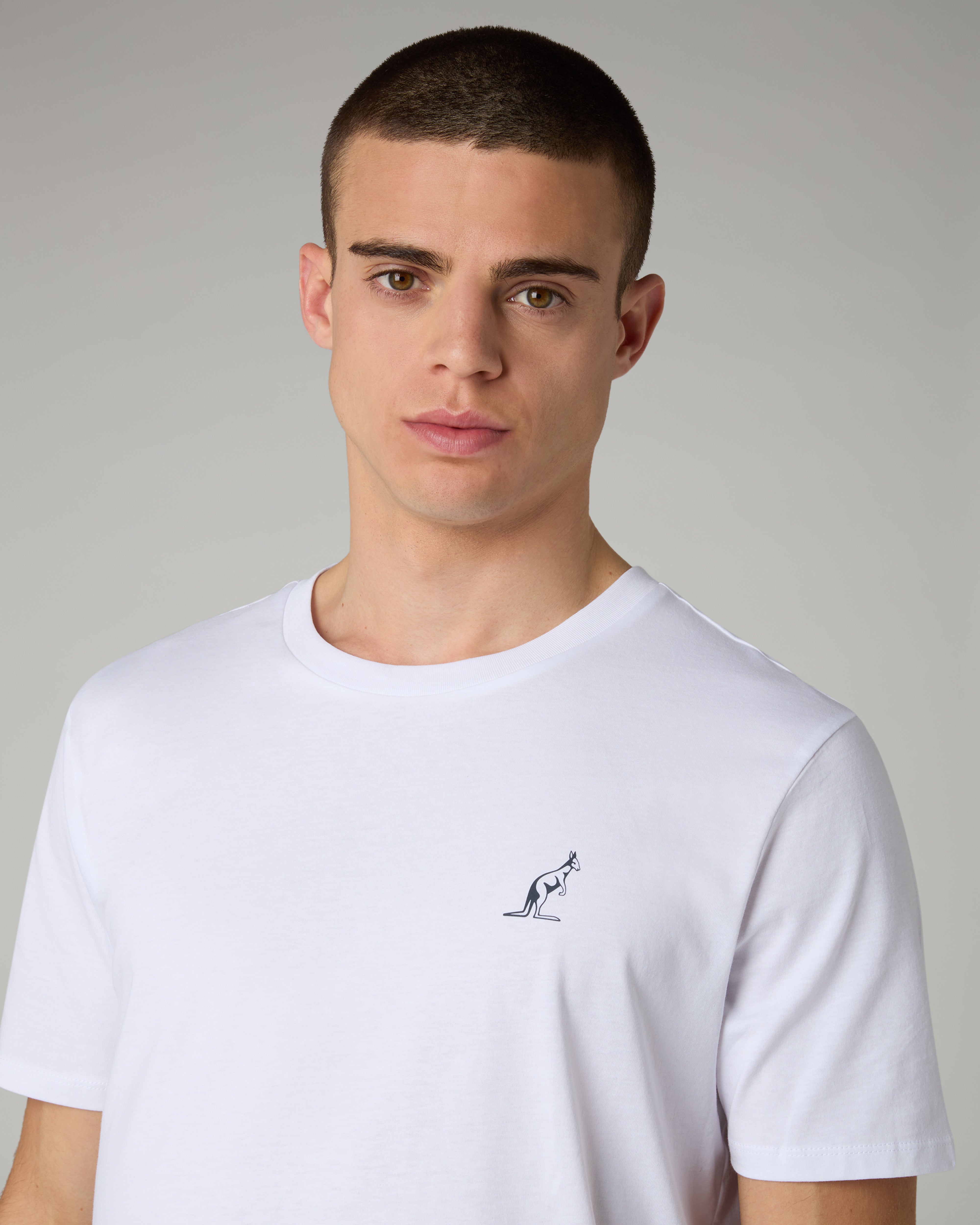 australian-prospect-court-t-shirt-t-shirt-tennis-bianca-in-cotone-regular-fit image 4