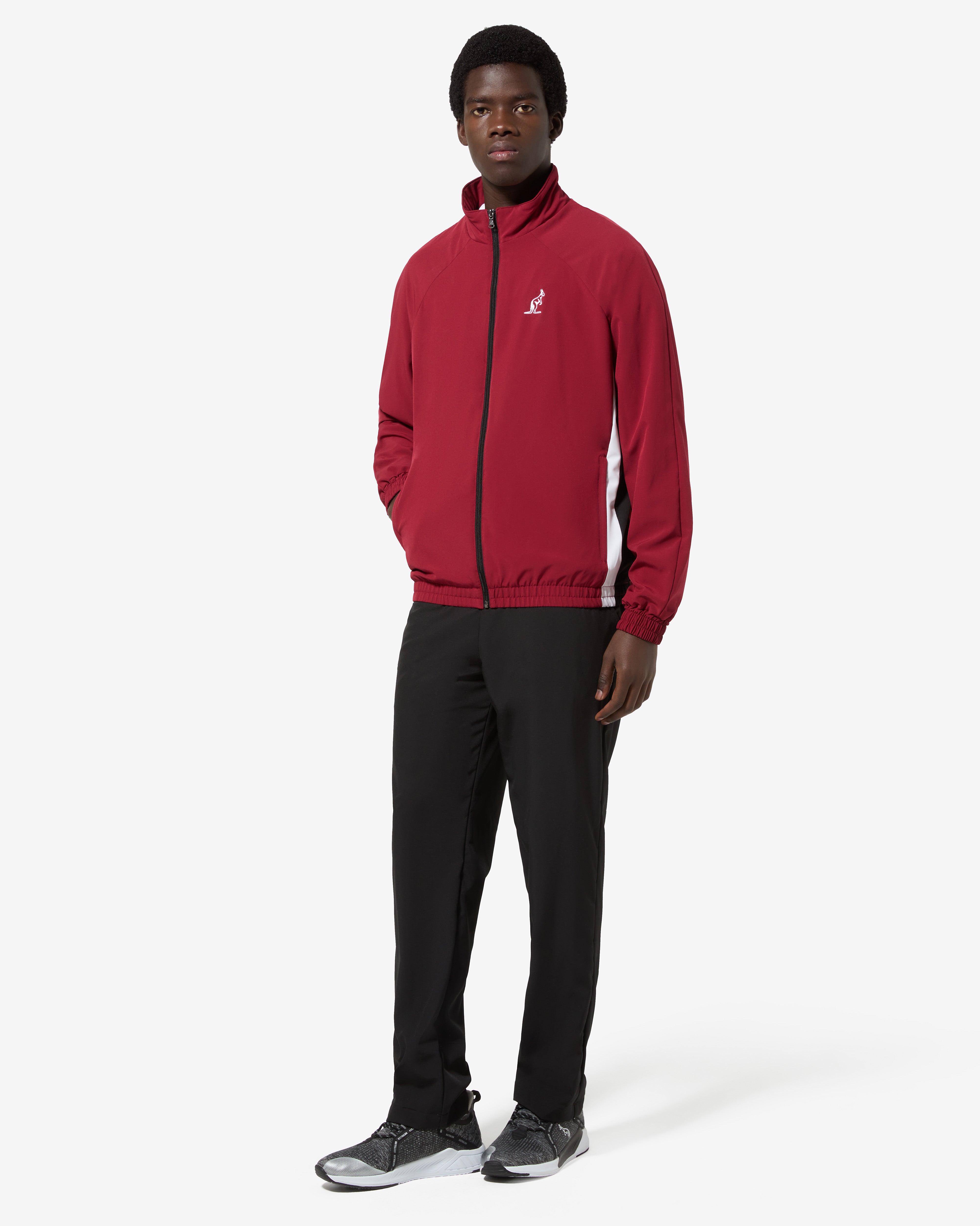 australian-elite-tracksuit-tuta-completa-bordeaux-in-tessuto-slam-bi-elastico image 1