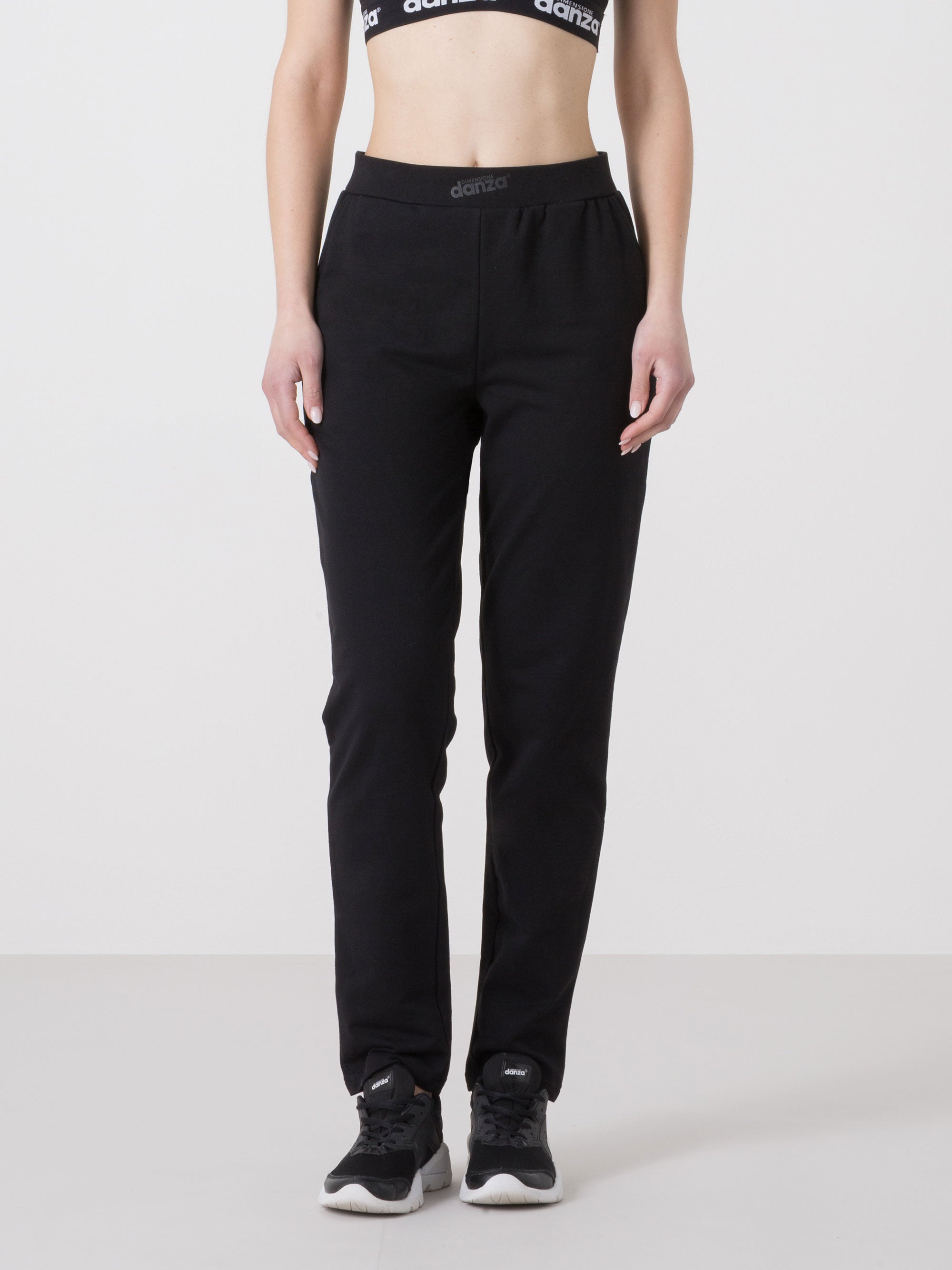 dimensione-danza-pantalone-felpa-stretch-donna-a-gamba-dritta image 6