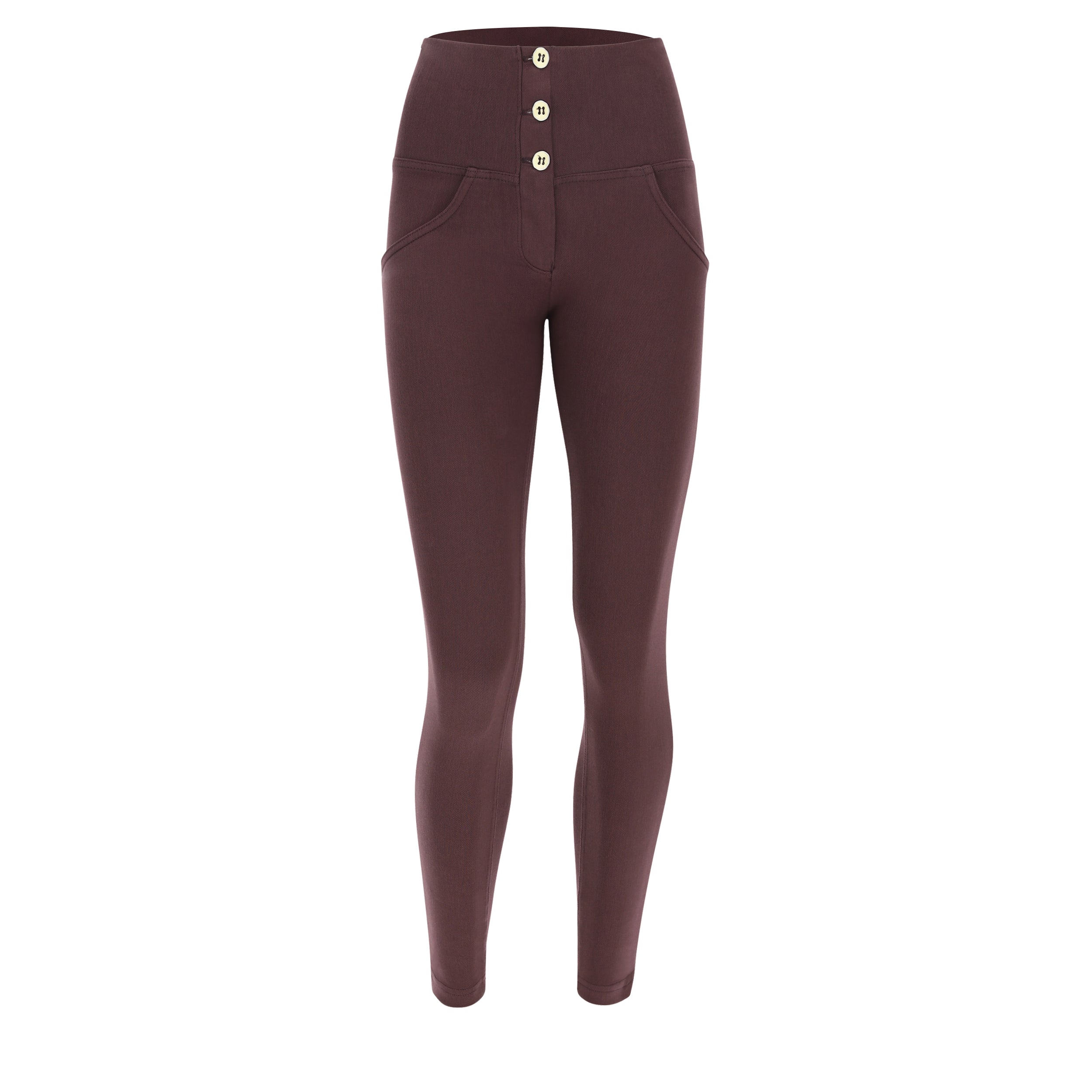 freddy-pantaloni-push-up-wr-up-7-8-vita-alta-jersey-drill-ecologico image 8