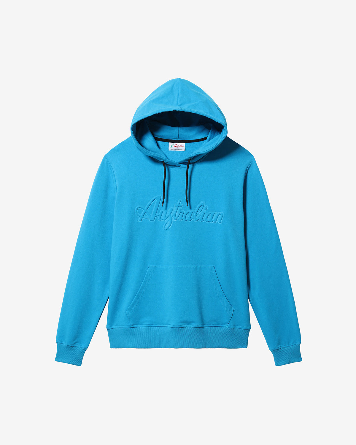 australian-dna-hoodie-swufe0039-felpa-cappuccio-uomo-turchese-glossy image 5