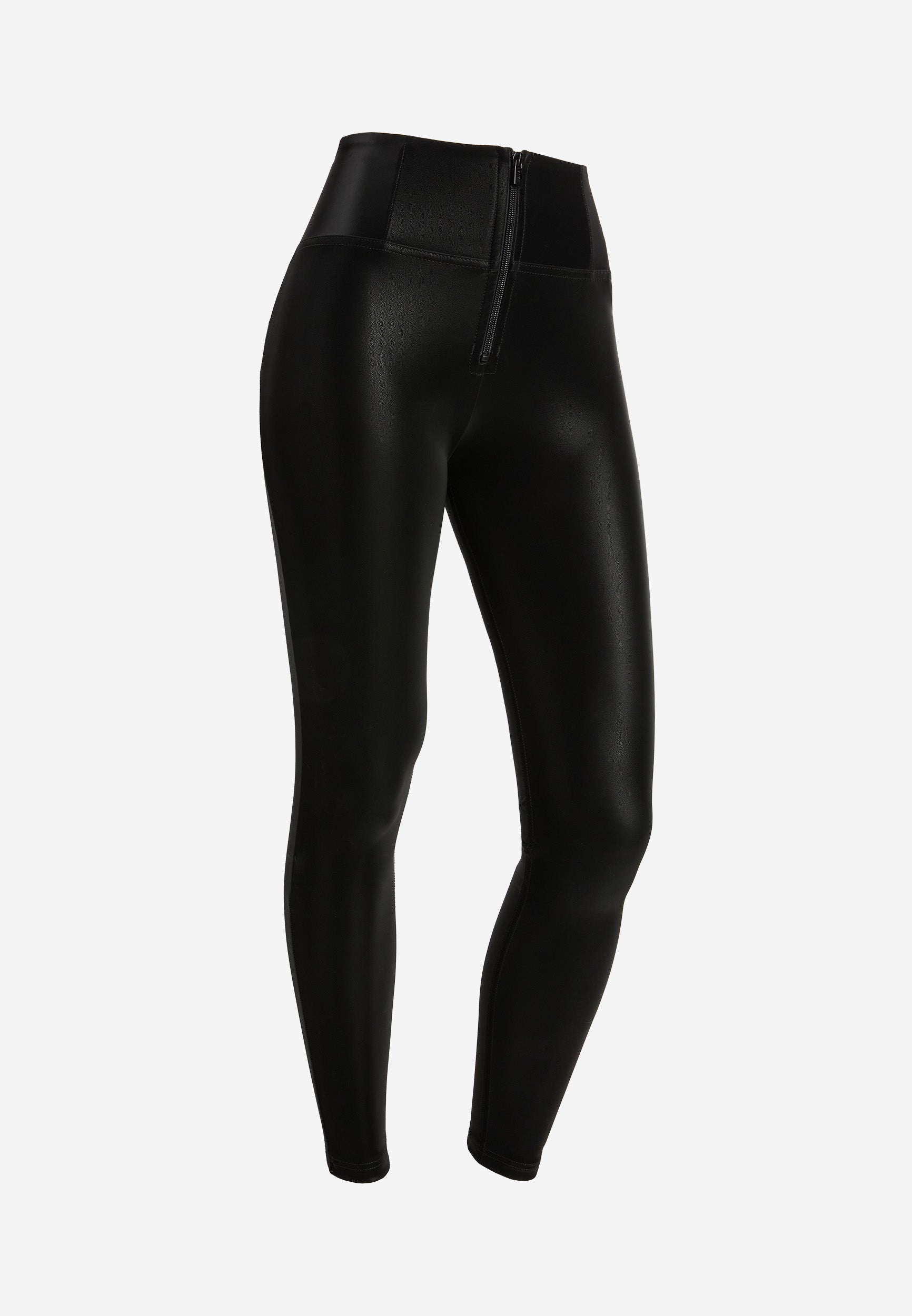 freddy-wr-up-pantaloni-push-up-effetto-pelle-lucida-vita-alta image 5