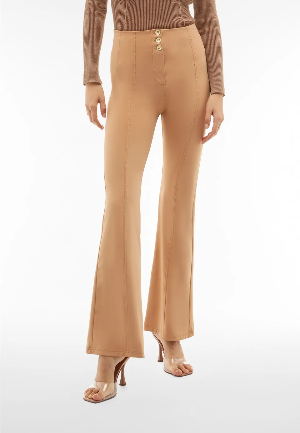 freddy-wr-up-pantaloni-vita-super-alta-bustier-fondo-flare image 1